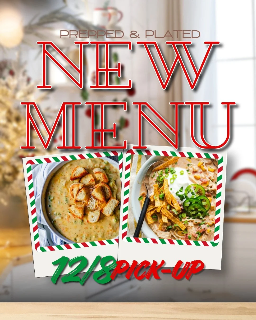 Besties, we&rsquo;re back and hope you had an amazing thanksgiving!!

Cozy season just got a whole lot warmer because this week&rsquo;s Prepped &amp; Plated menu is here and bringing the warmth. 🍲✨

We&rsquo;ve got two comfort queens on deck for Mon