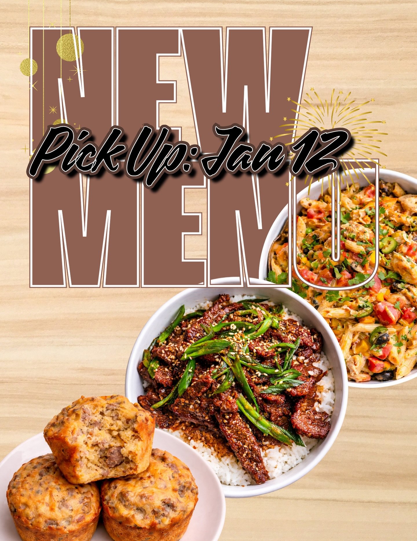 ✨ FIRST MENU OF 2026 ✨
Because starting the year strong doesn&rsquo;t mean doing everything yourself.

This week&rsquo;s menu is all about saving you time, removing stress, and making life just a little easier &mdash; so you can focus on your goals, 