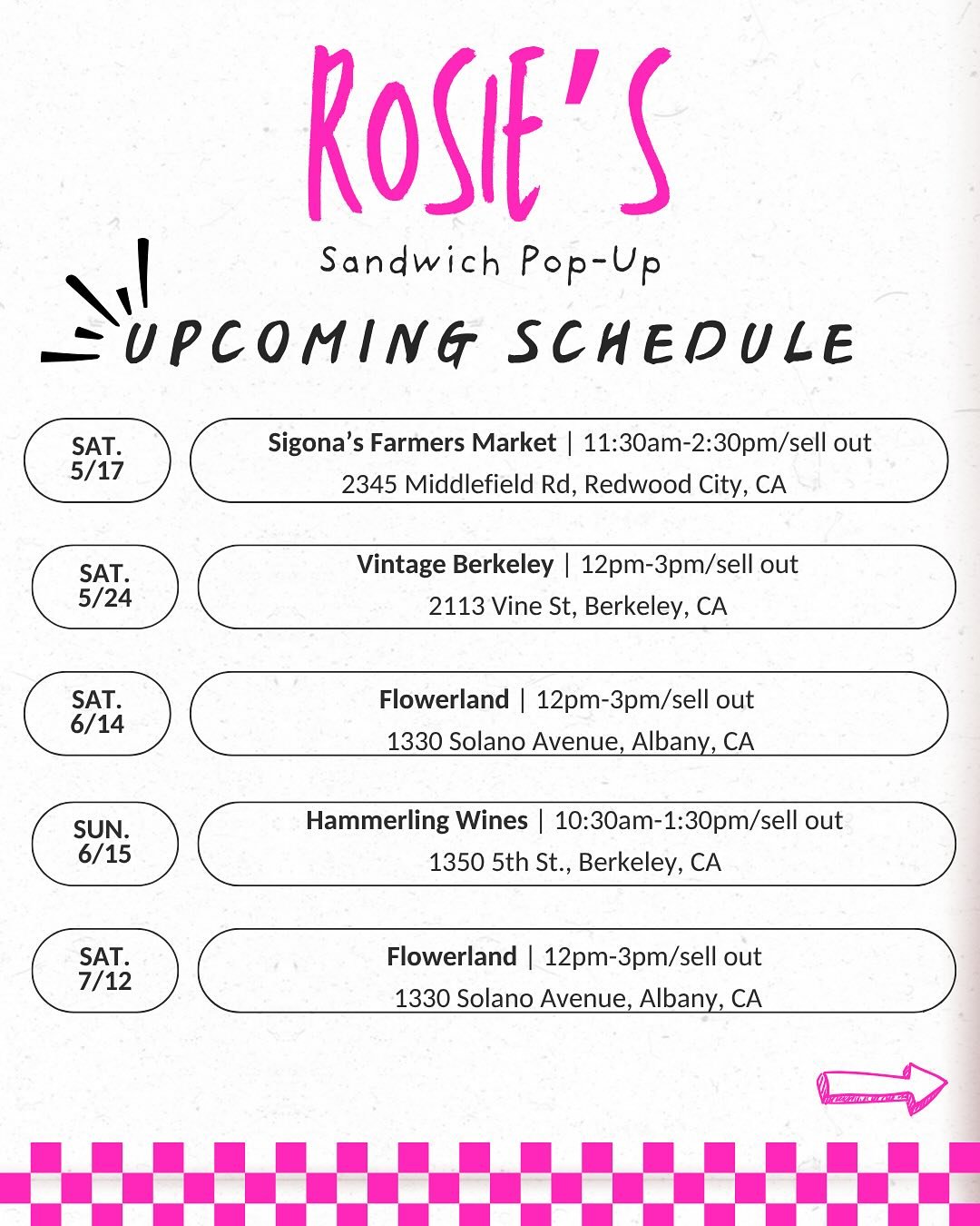 Excited to pop-up at some incredible local businesses these next few months! Definitely keep an eye out for some new menu items. Hope to see you there!