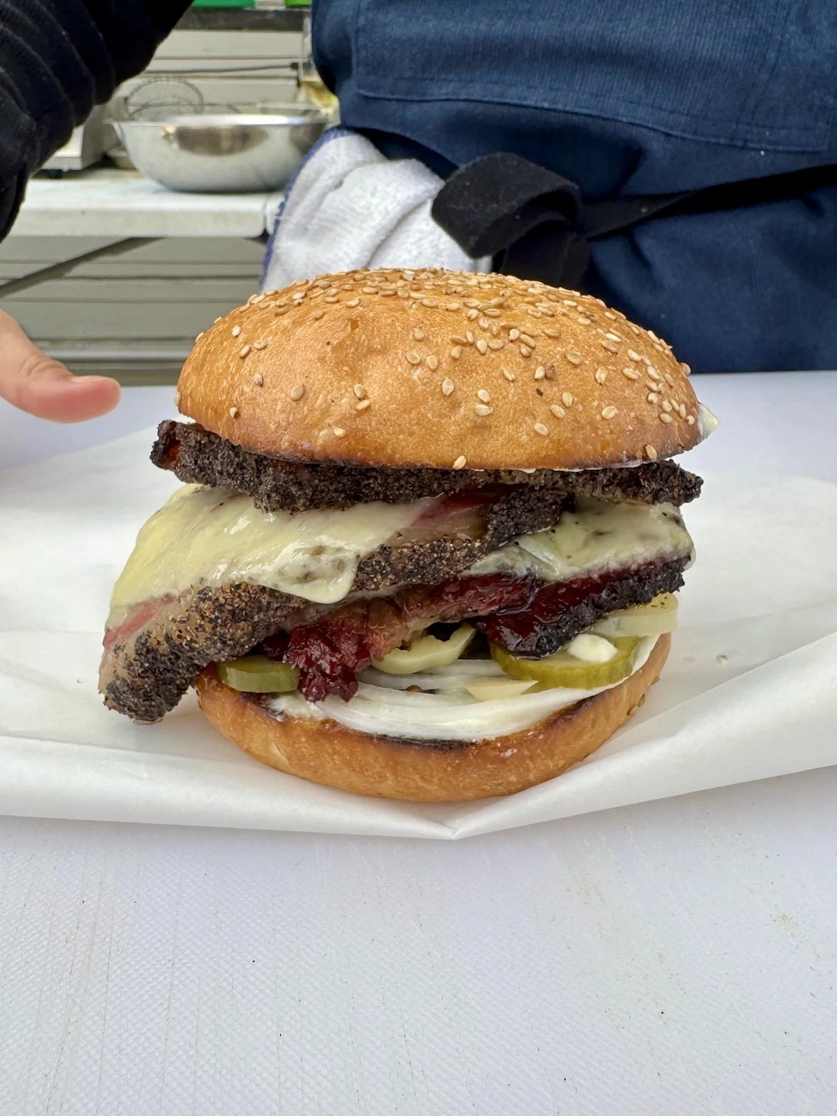 Rosie’s Pastrami Sandwich