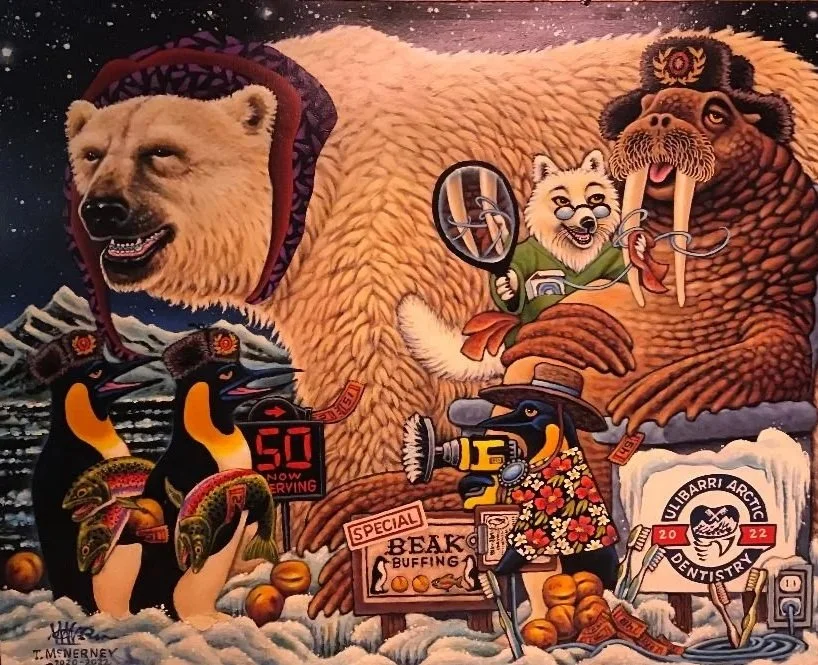 Ulibari (2022) acrylic on canvas