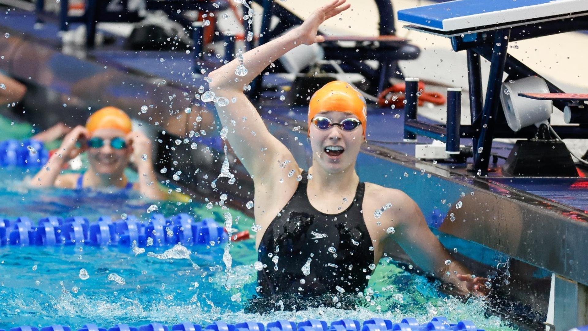 'I feel very patriotic about this country' | Tennessee freshman Camille Spink hopes to make Team USA at Swimming Olympic Trials