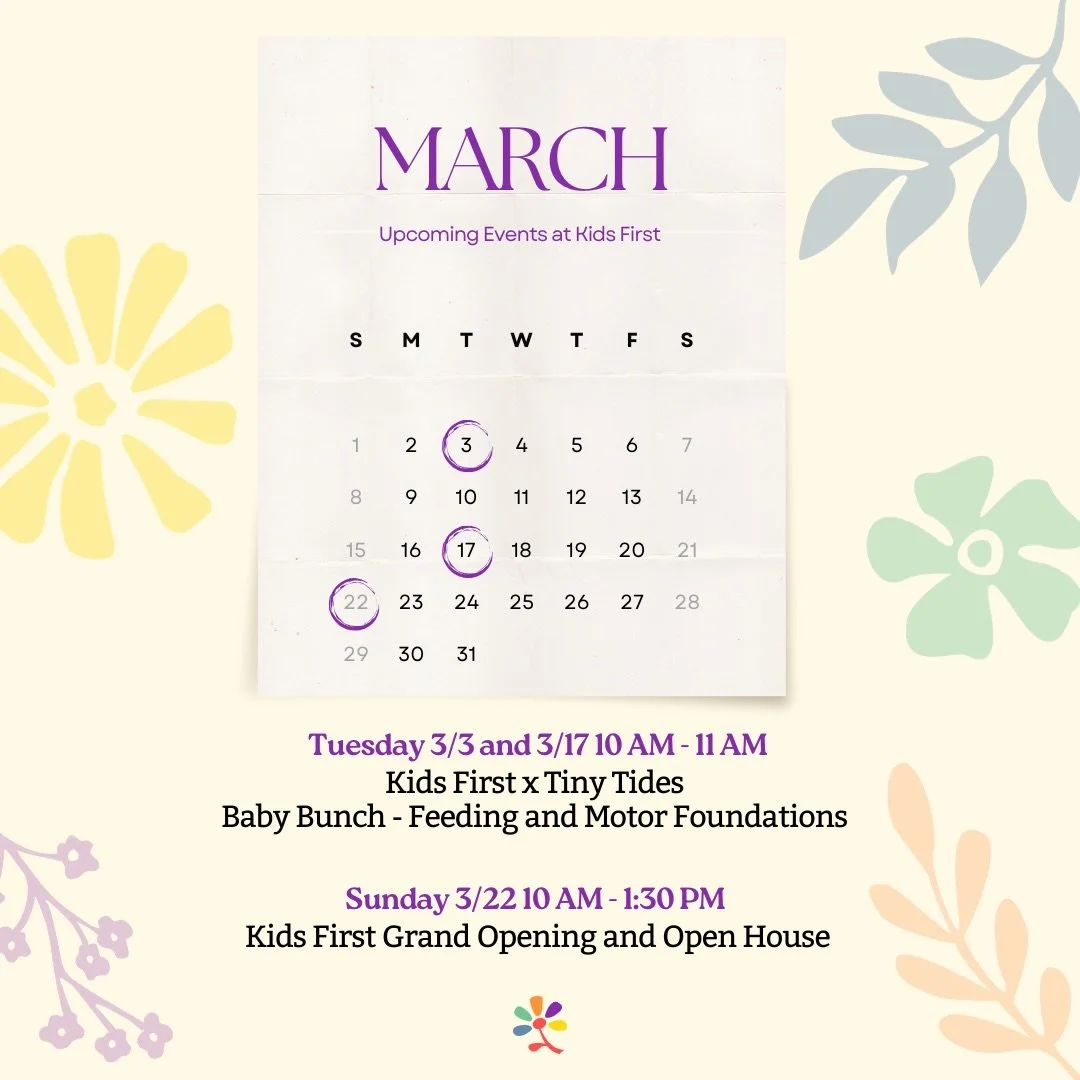 The time has finally come ya&rsquo;ll... March groups are here and I&rsquo;m OFFICIALLY welcoming everyone in for our Grand Opening on 3/22! Stop by anytime from 10AM - 1:30PM to see the space, get messy and enjoy some snacks!

This month, I&rsquo;m 