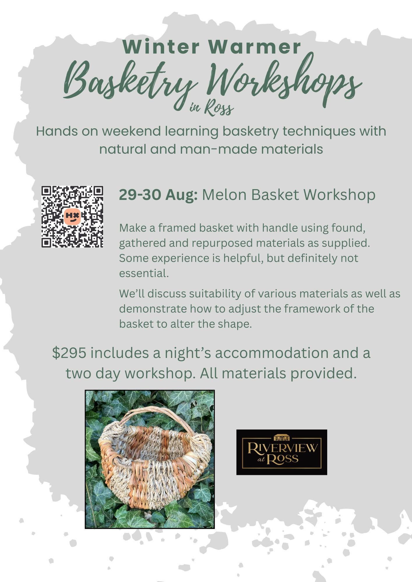 Melon Basket weaving - Weekend Workshop