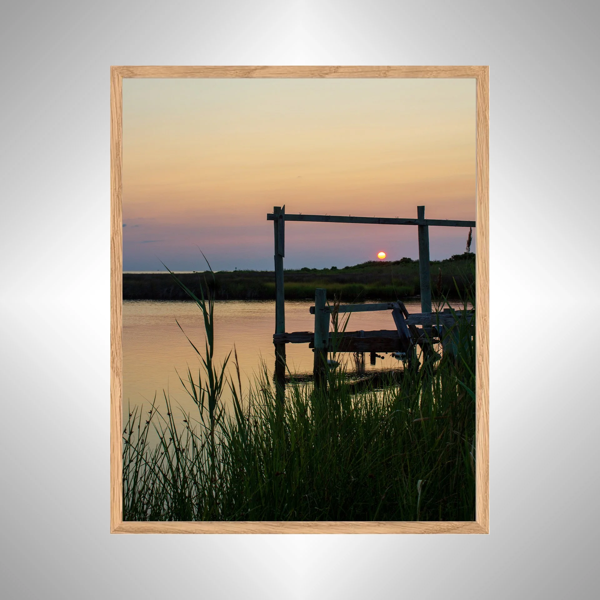 1:1 Nags Head Sunset on the Sound- White Wood copy NATTY.jpg