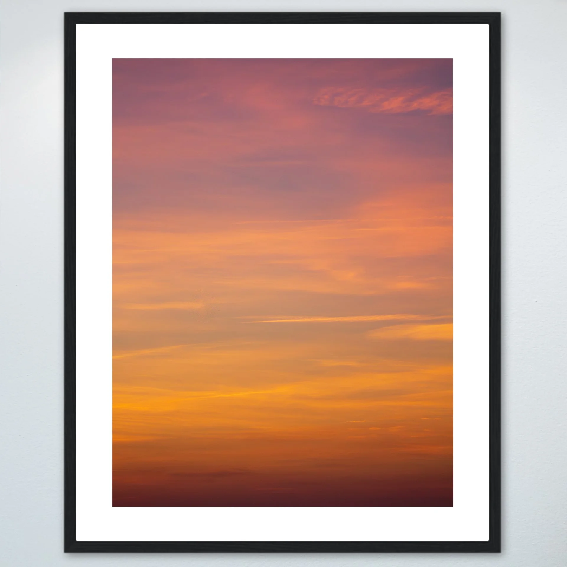 1:1 Sky at Sunset in OBX- Wood w: Border.jpg