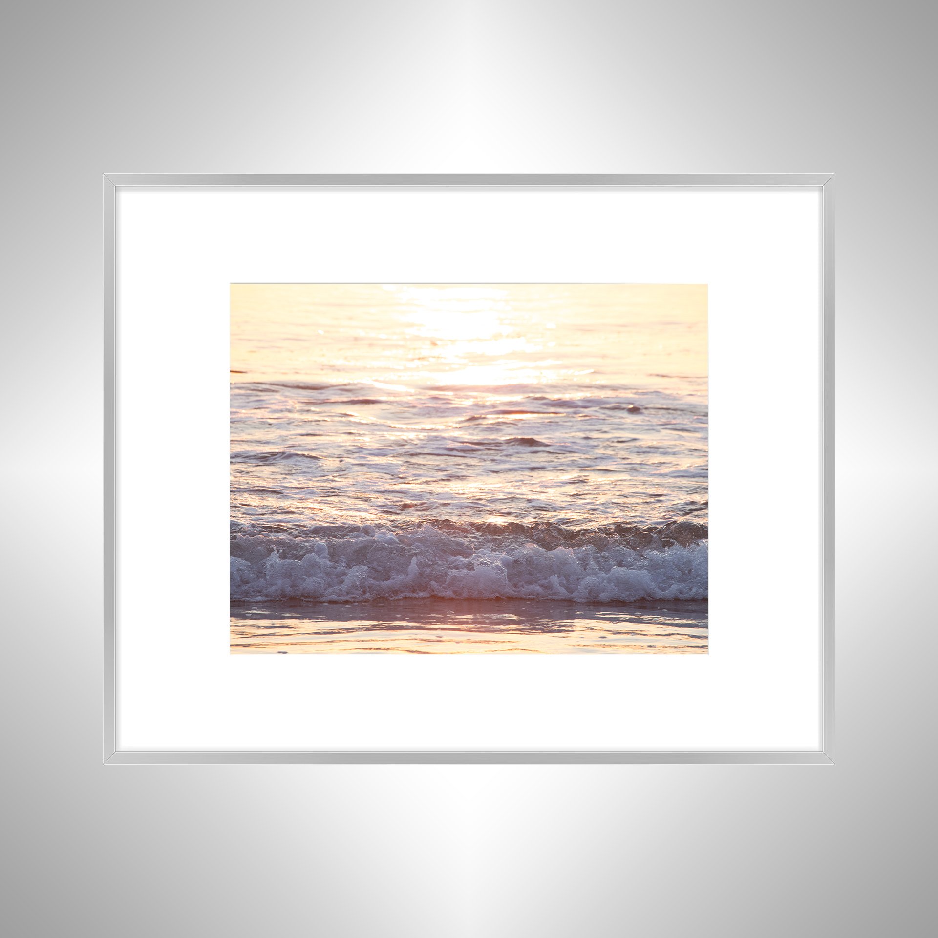 1:1 White Water at Sunrise- Silver w: Border.jpg