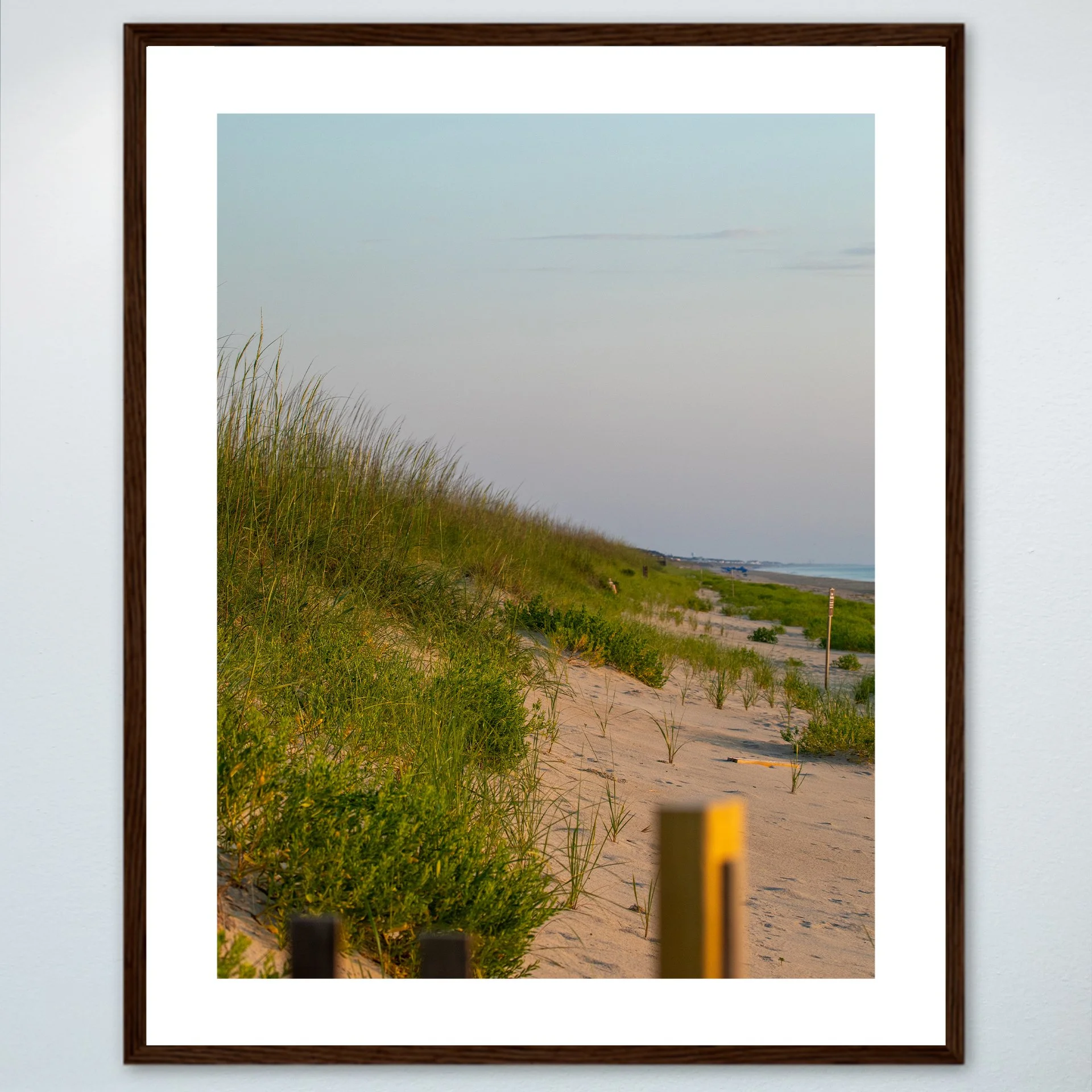 1:1 Duck, N.C. Beach- Wood w: Border.jpg