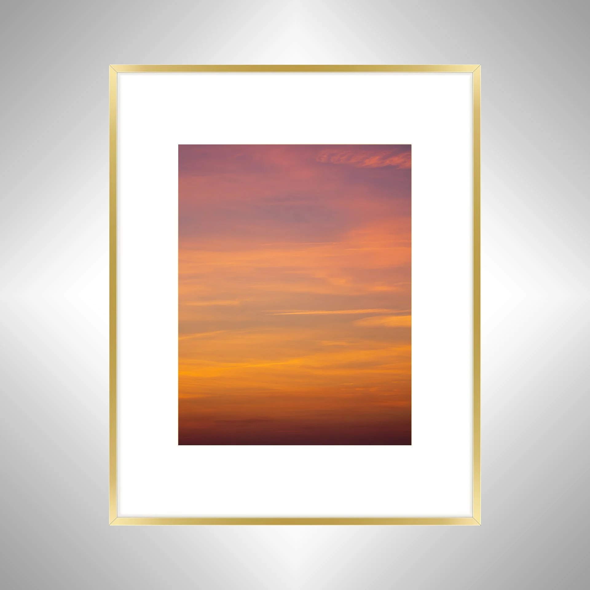 1:1 Sky at Sunset in OBX- Gold w: Border.jpg