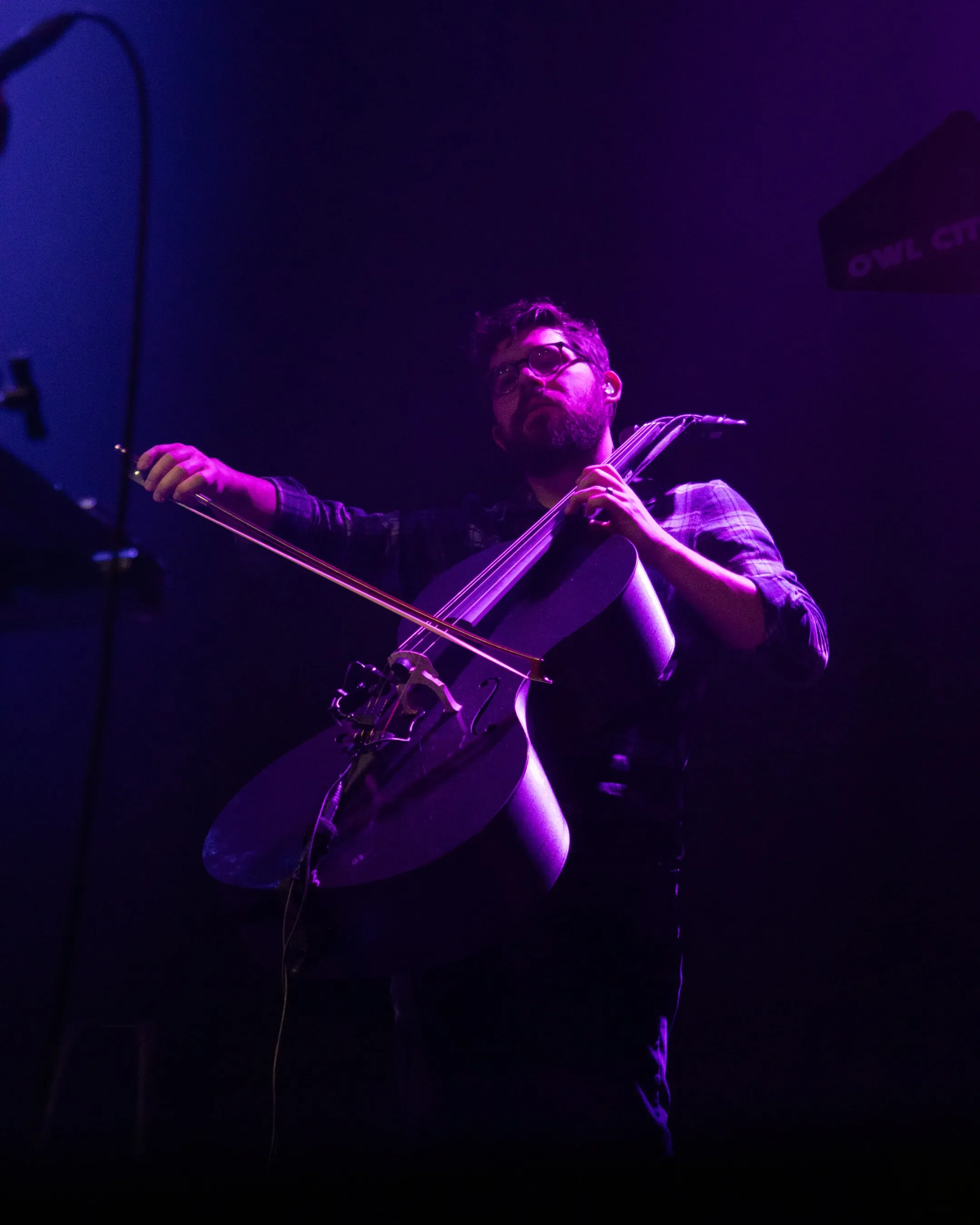 Purple Lit Violinist.webp