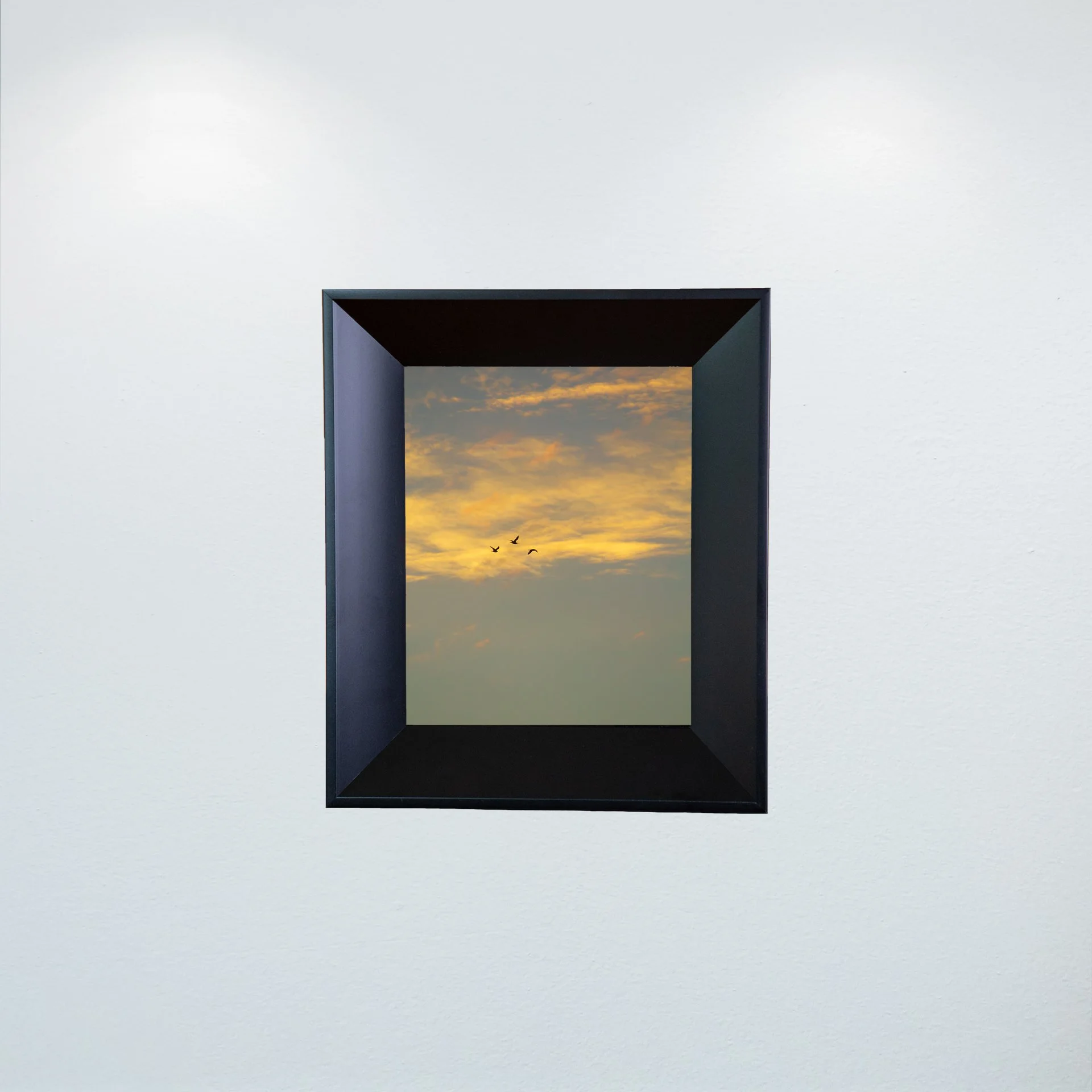 1:1 Trio of Gulls Flying at Sunrise- Mini.jpg