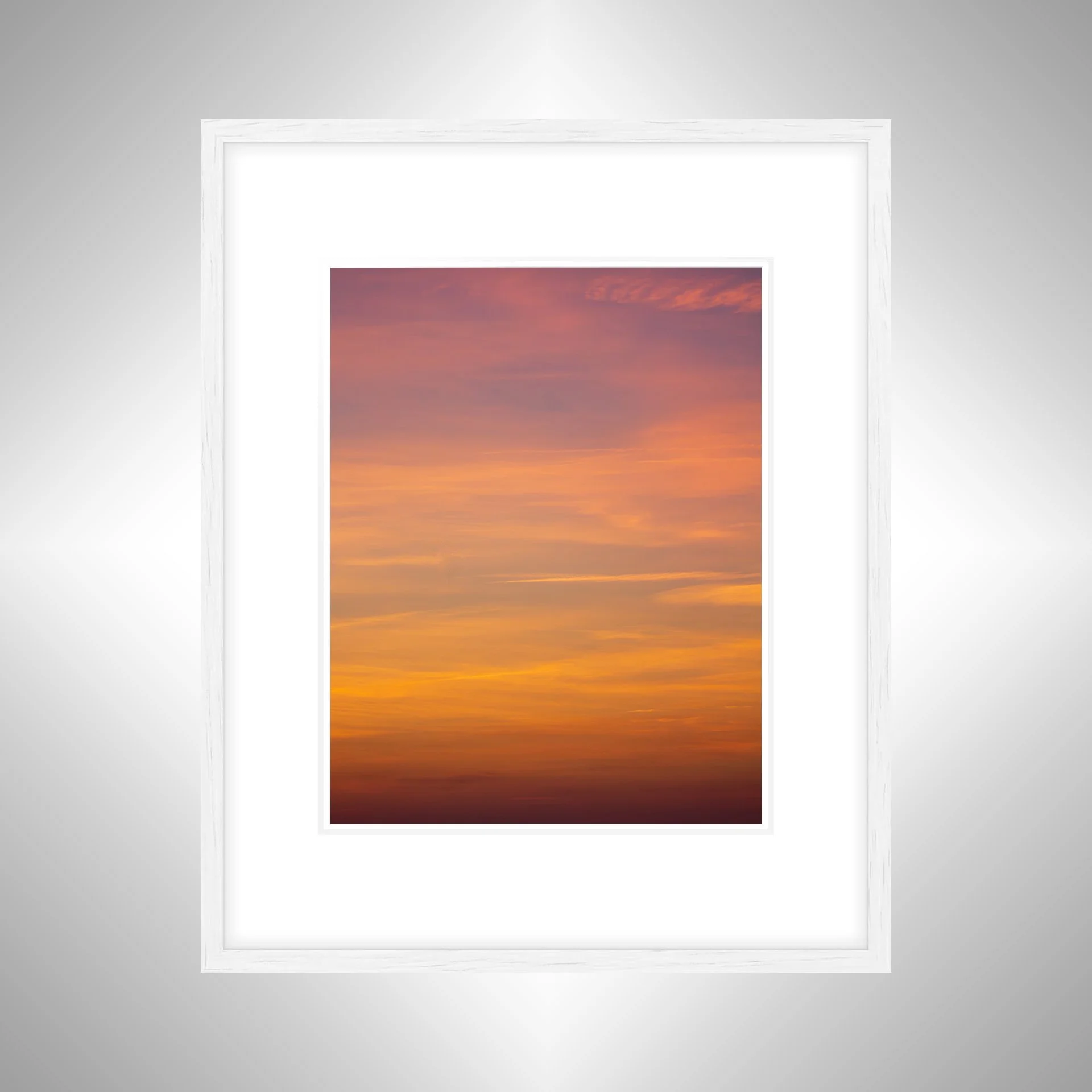 1:1 Sky at Sunset in OBX- White w: Border.jpg
