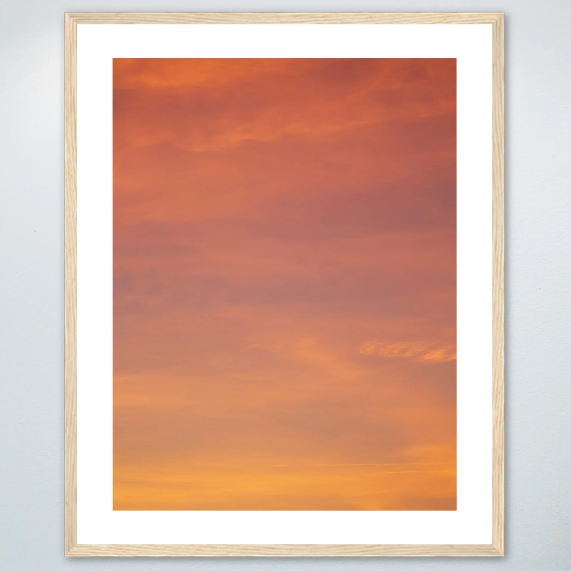 1:1 Sky at Sunrise in OBX- Wood w: Border.jpg