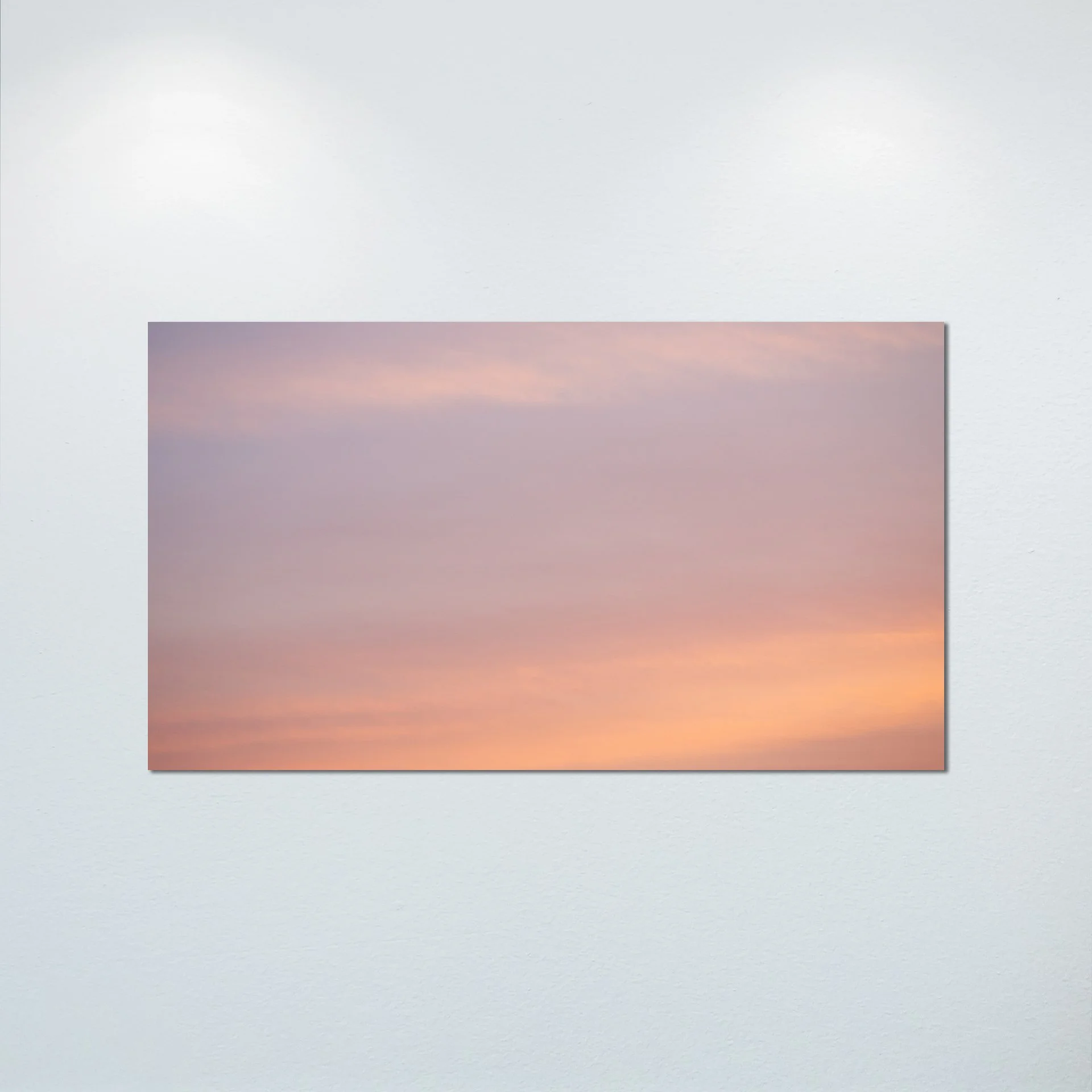 1:1 Pink Sunrise Clouds- Poster & Canvas.jpg