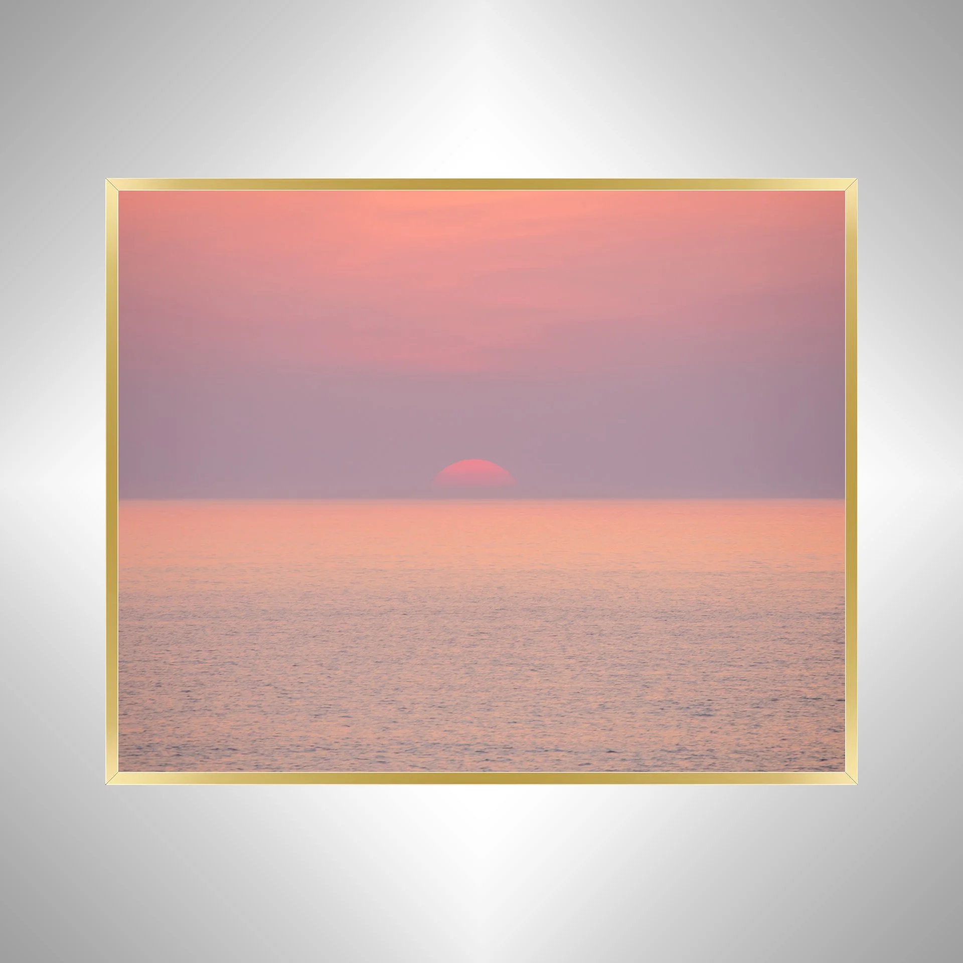 1:1 Beginning of Hazy Sunrise (Landscape)- Gold Metal.jpg