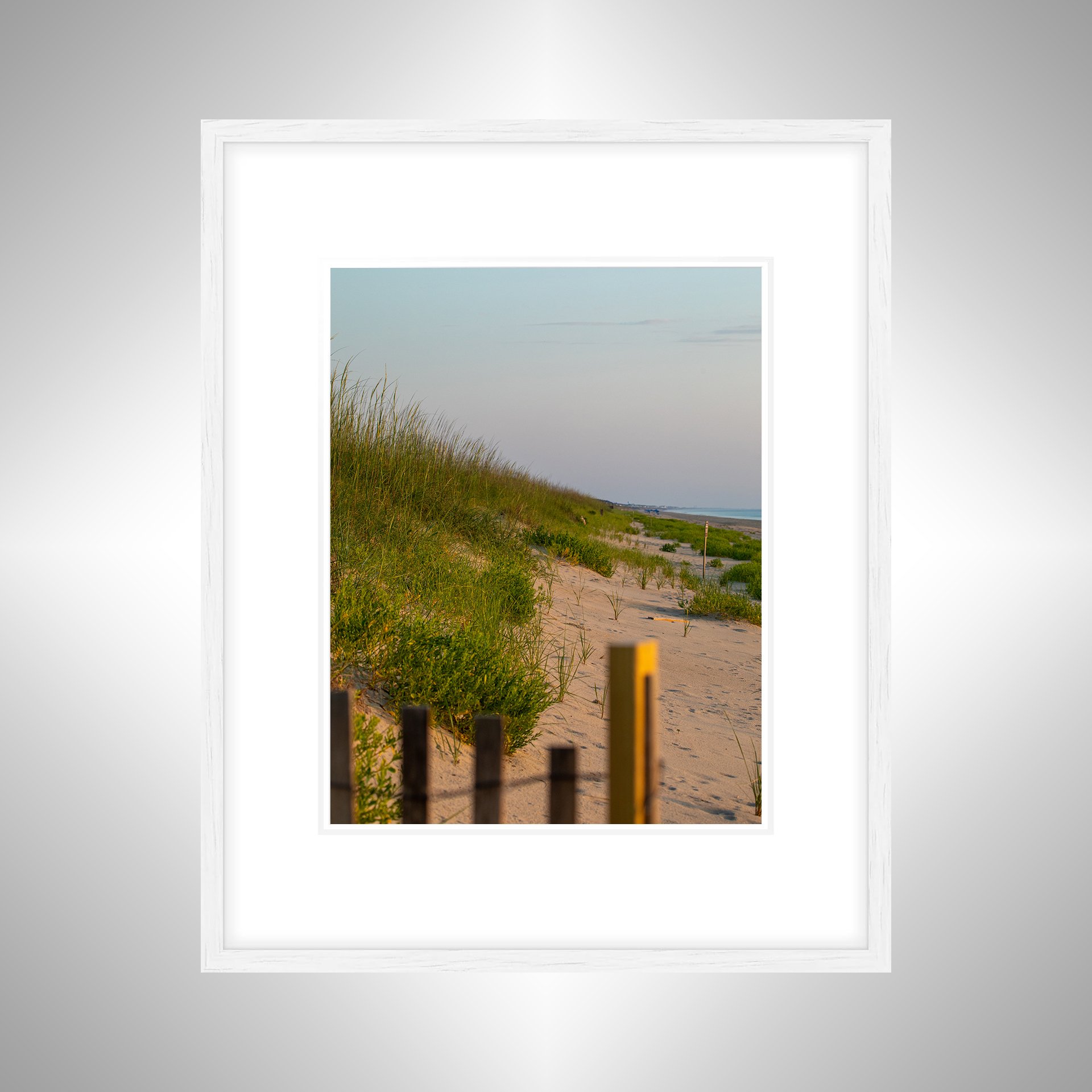 1:1 Duck, N.C. Beach- White Wood w: Border.jpg