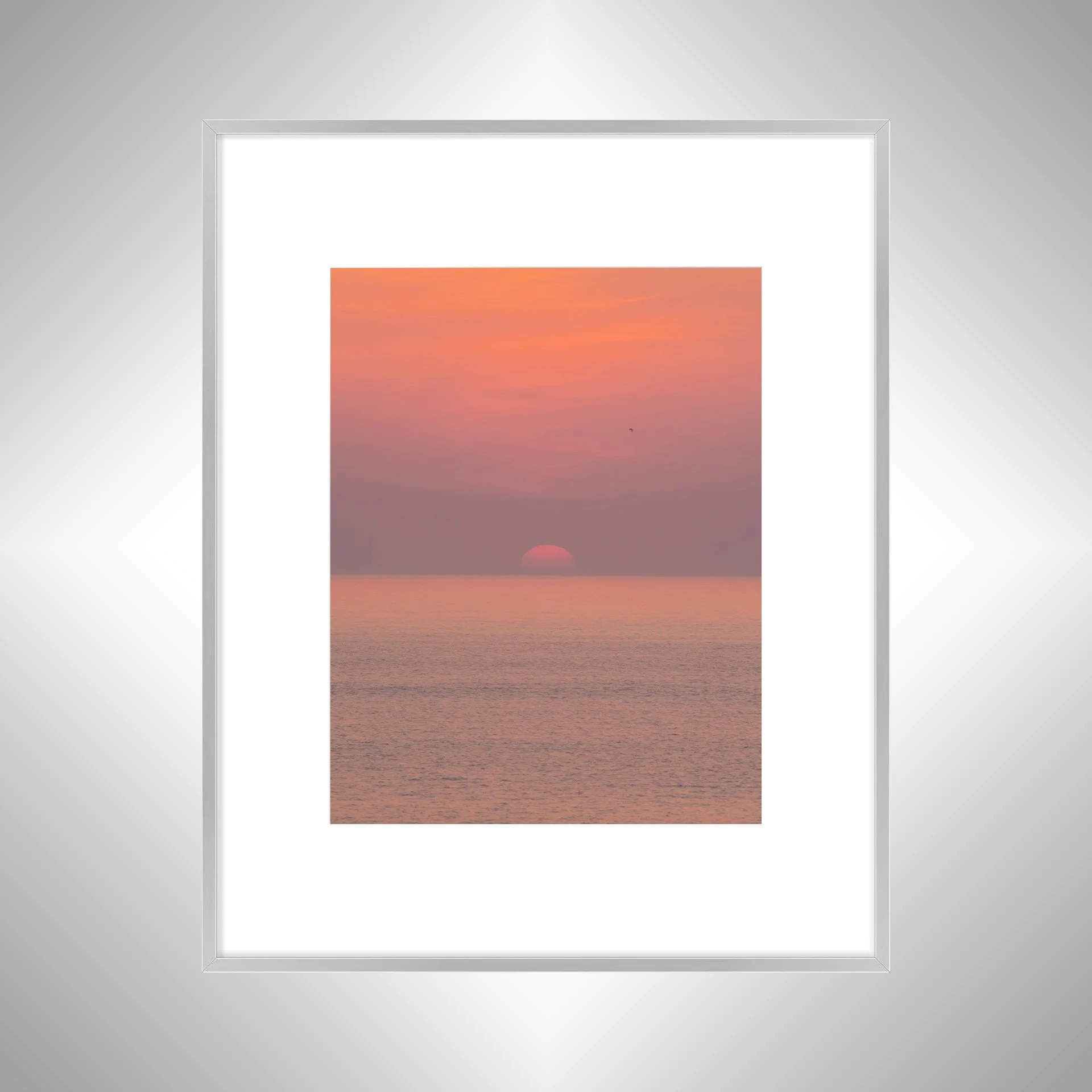1:1 Hazy Sunrise (Portrait)- Silver Metal w: Border.jpg