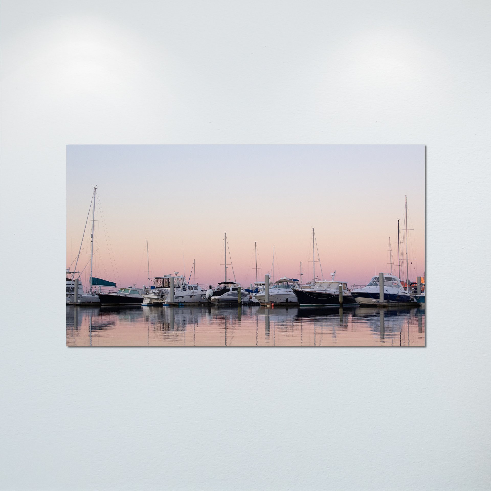 1:10 Norfolk Yacht Country Club Docks at Sunrise- Poster & Canvas.JPG