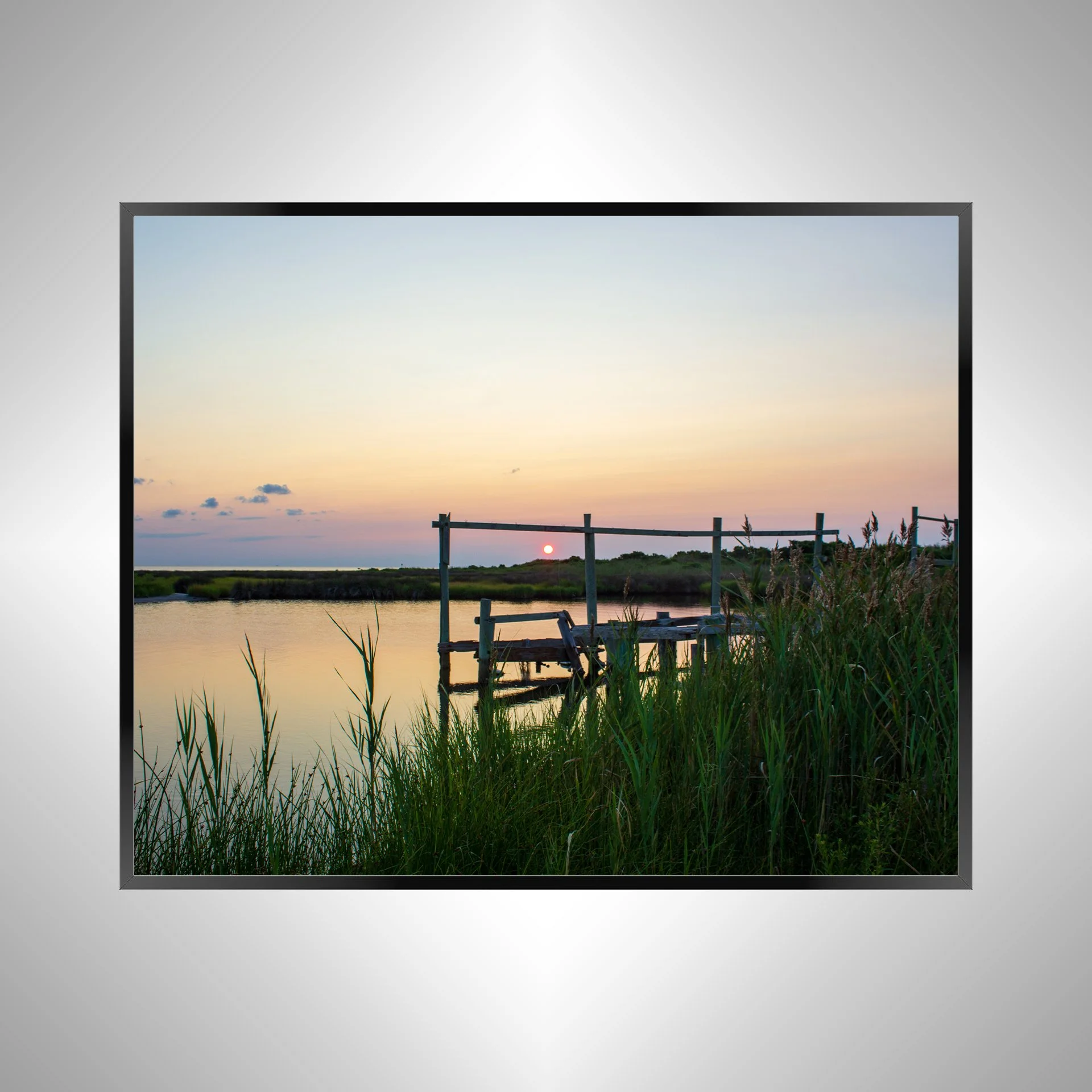 1/1 Nags Head Sunset on the Sound (Wideshot)