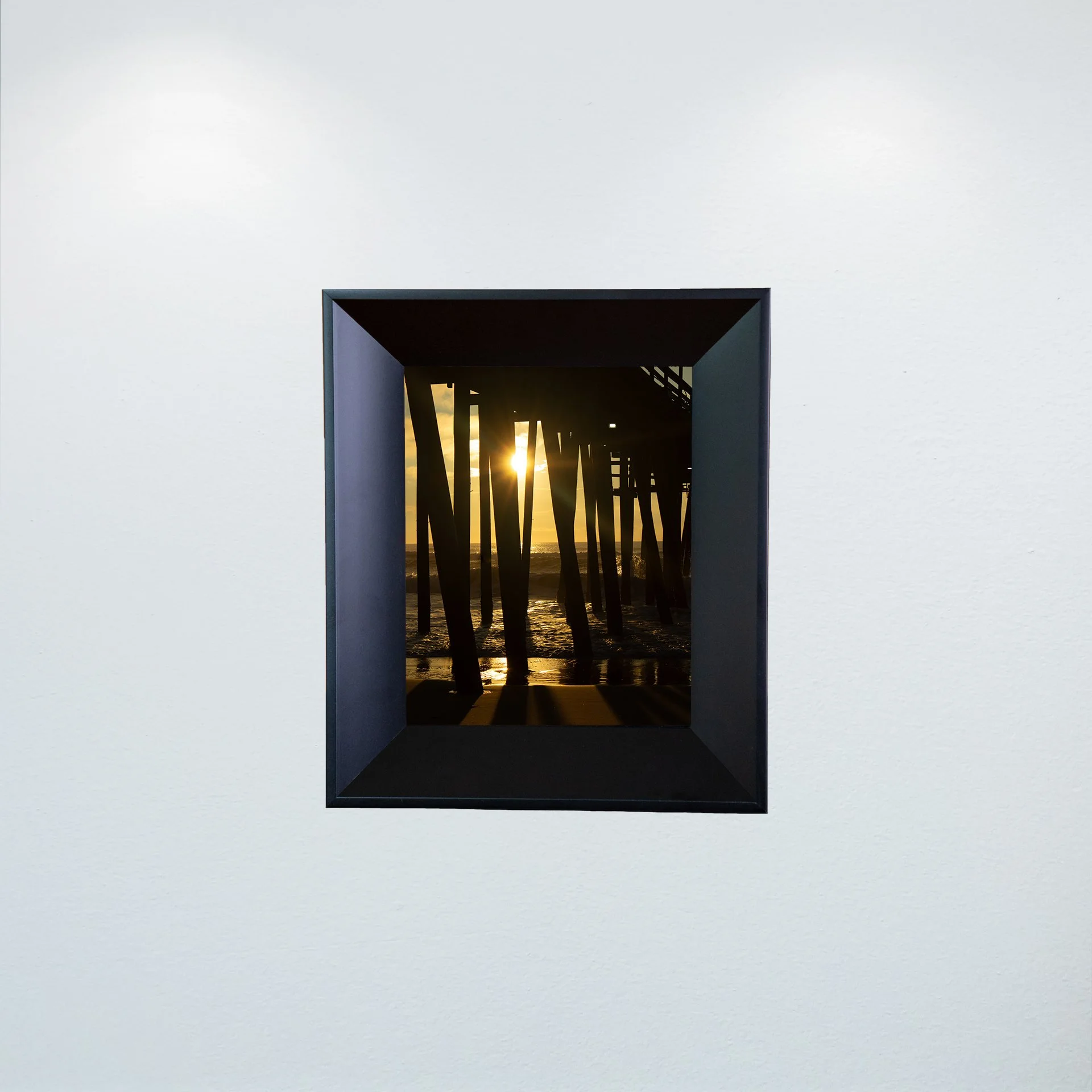 1:1 Rodanthe Pier Sunrise Flare- Mini.jpg