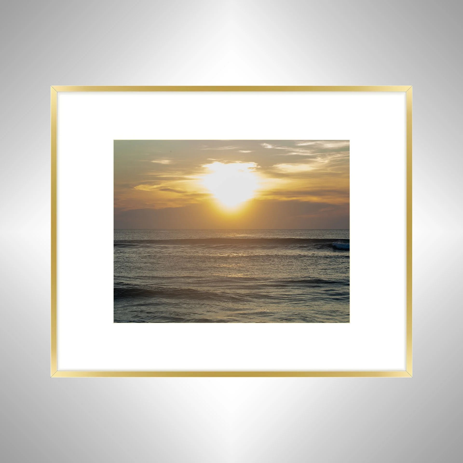1:1 Waves at Sunrise- Gold w: Border.jpg