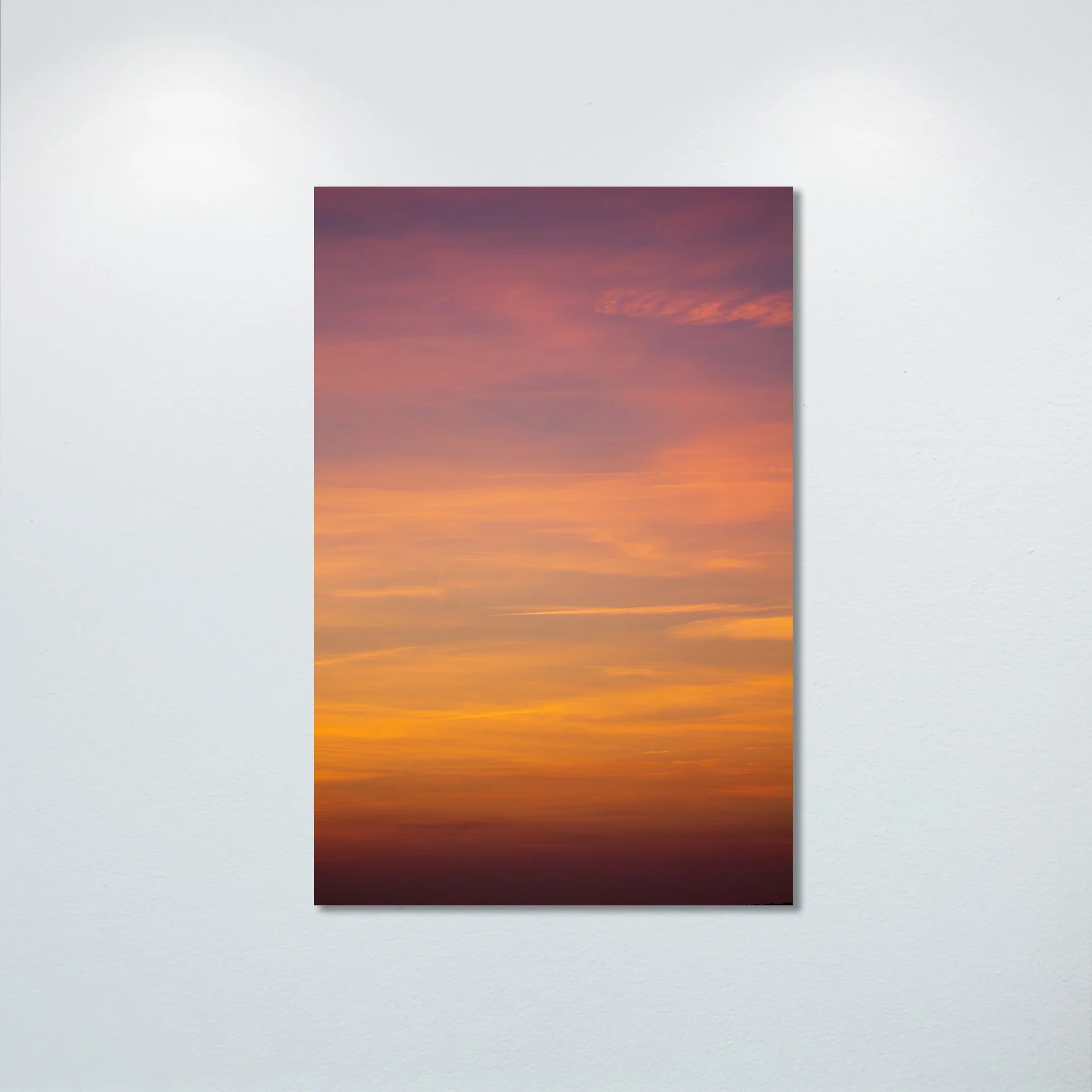 1:1 Sky at Sunset in OBX- Poster & Canvas2.jpg