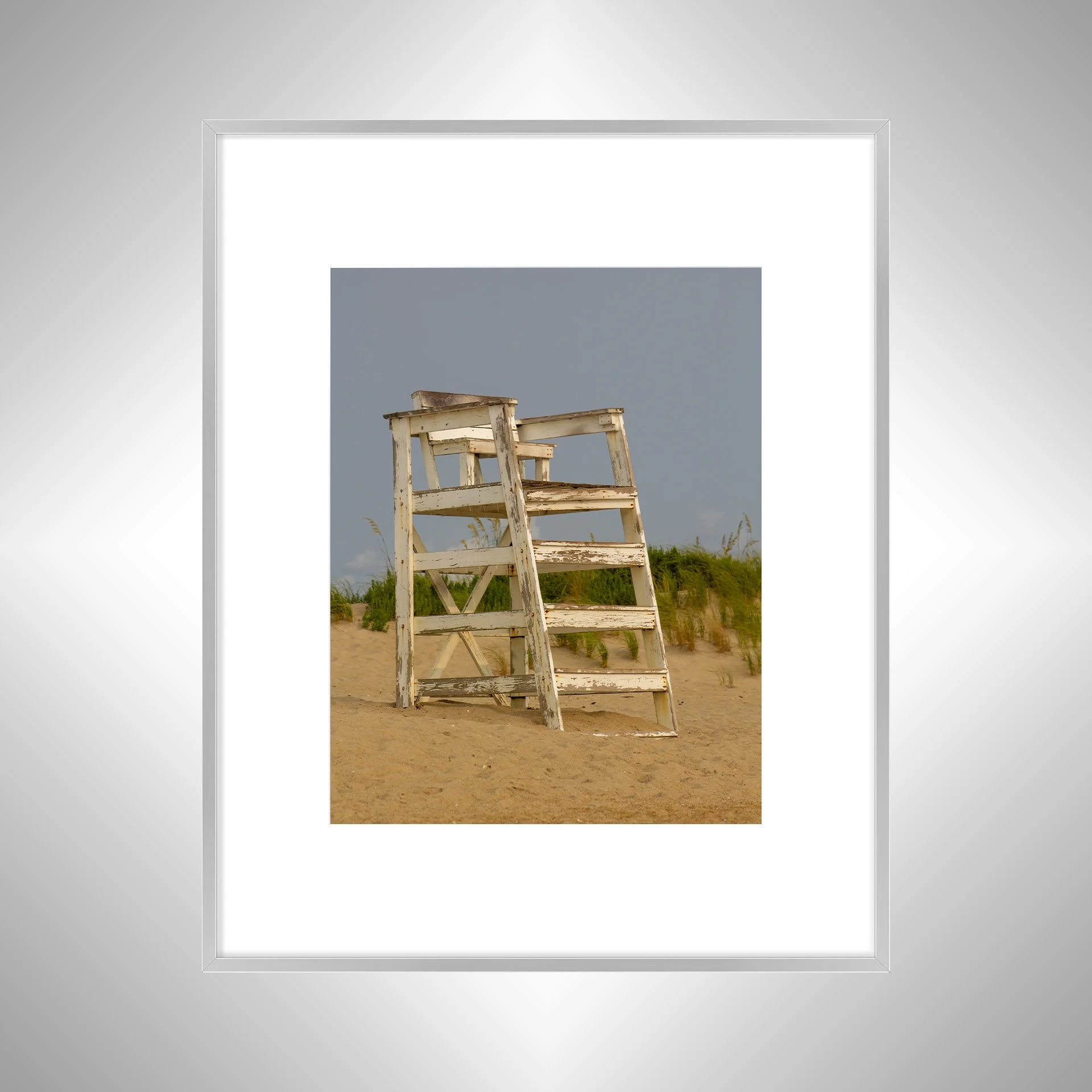 1:1 Rodanthe Beach Lifeguard Stand- Silver w: Border.jpg