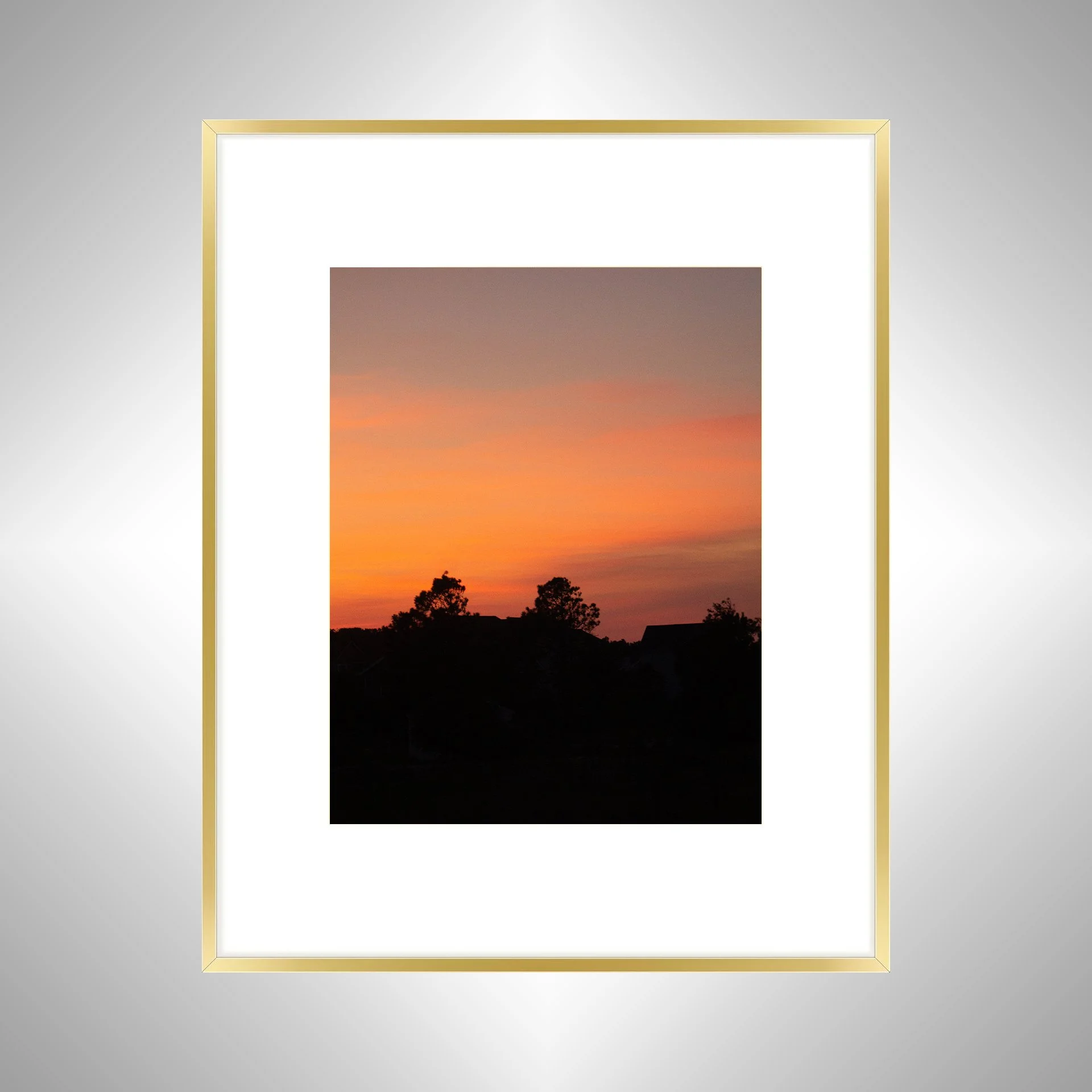 1:10 Sunrise Behind Beach Houses in Duck-gwb.jpg