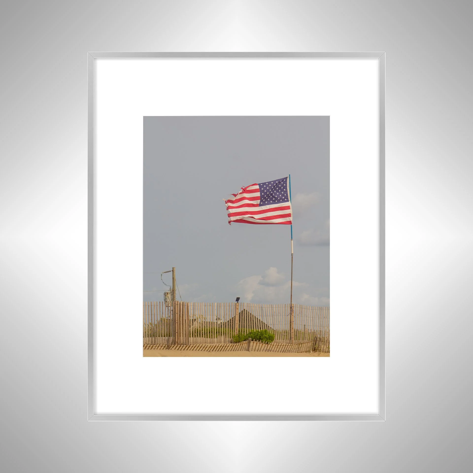 1:1 Rodanthe Beach American Flag- Silver w: Border.jpg