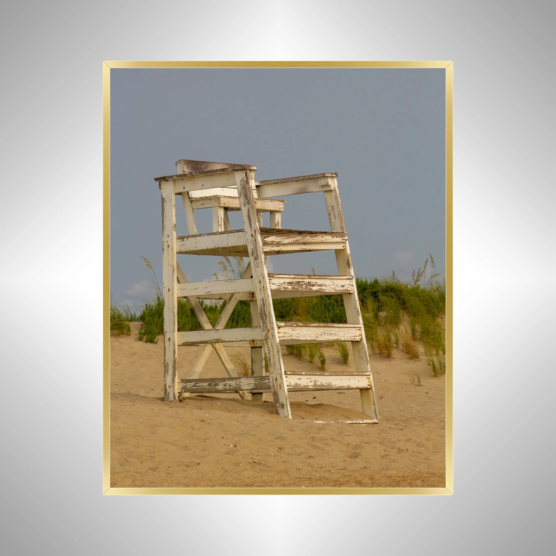 1:1 Rodanthe Beach Lifeguard Stand- Gold.jpg