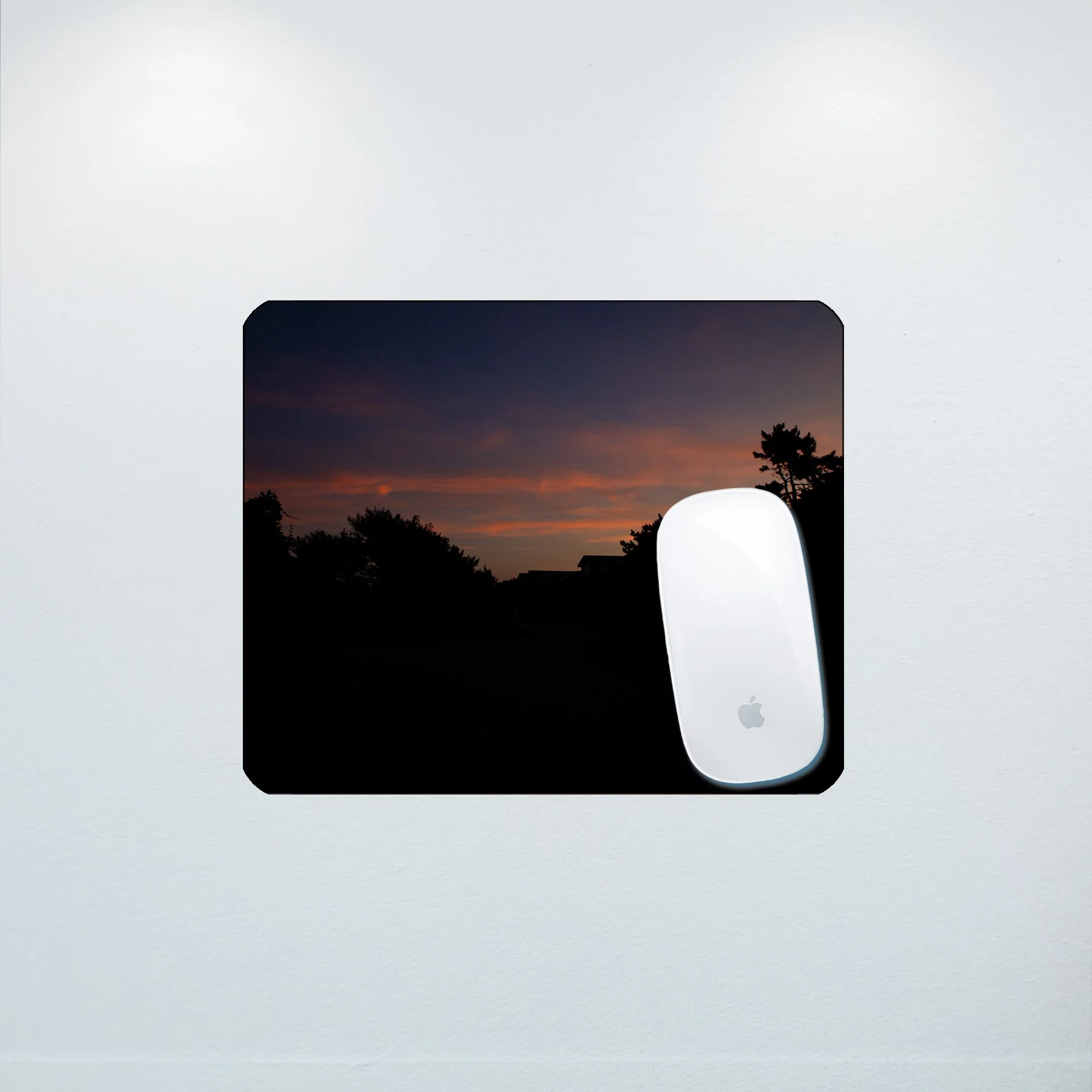 1:10 Sunrise Behind Houses (Landscape)- Mouse Pad.jpg