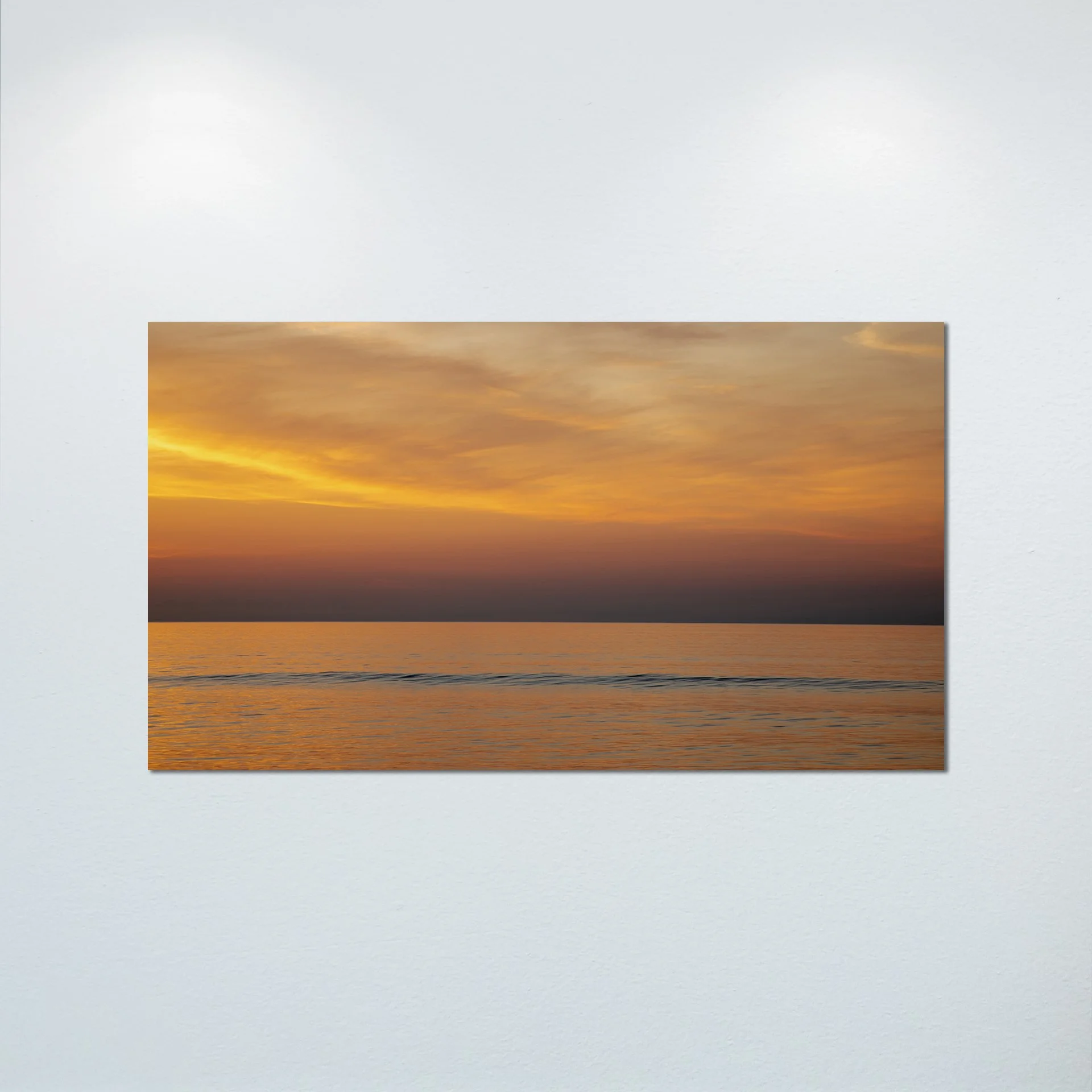 1/10 Orange Ocean Horizon