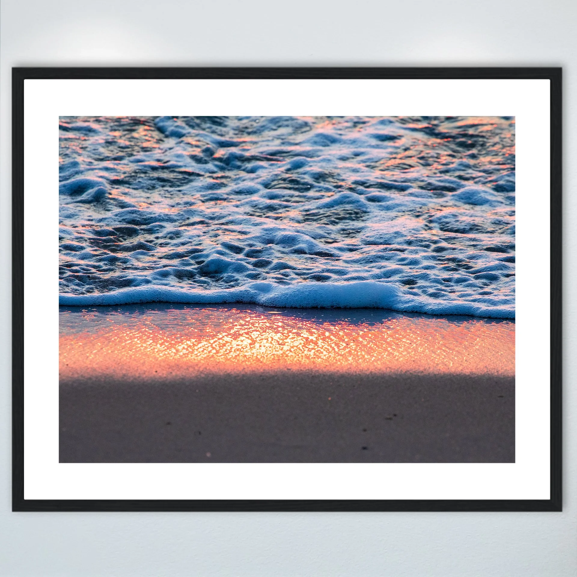 1:1 Sea Foam at Sunrise- Wood w: Border.jpg
