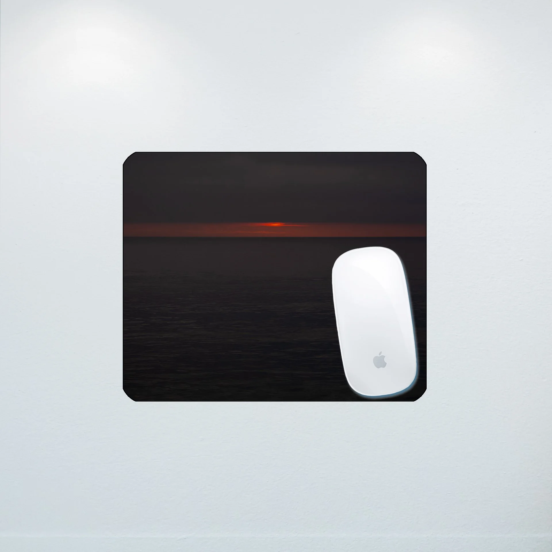 1:10 Hot Orange Cloudy Sunrise Horizon- Mouse Pad.jpg