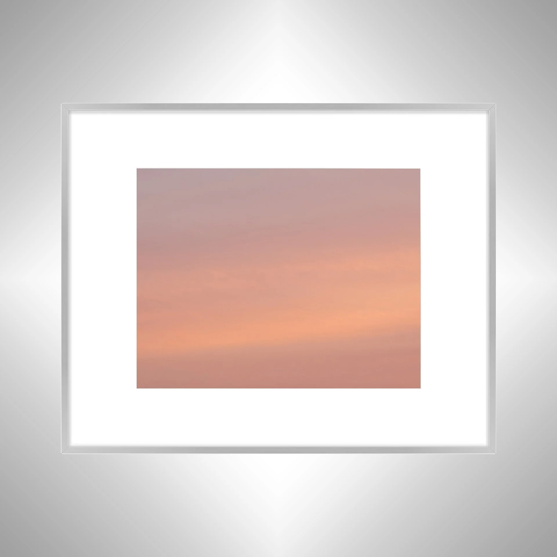 1:1 Orange Sunrise Clouds- Silver w: Border.jpg