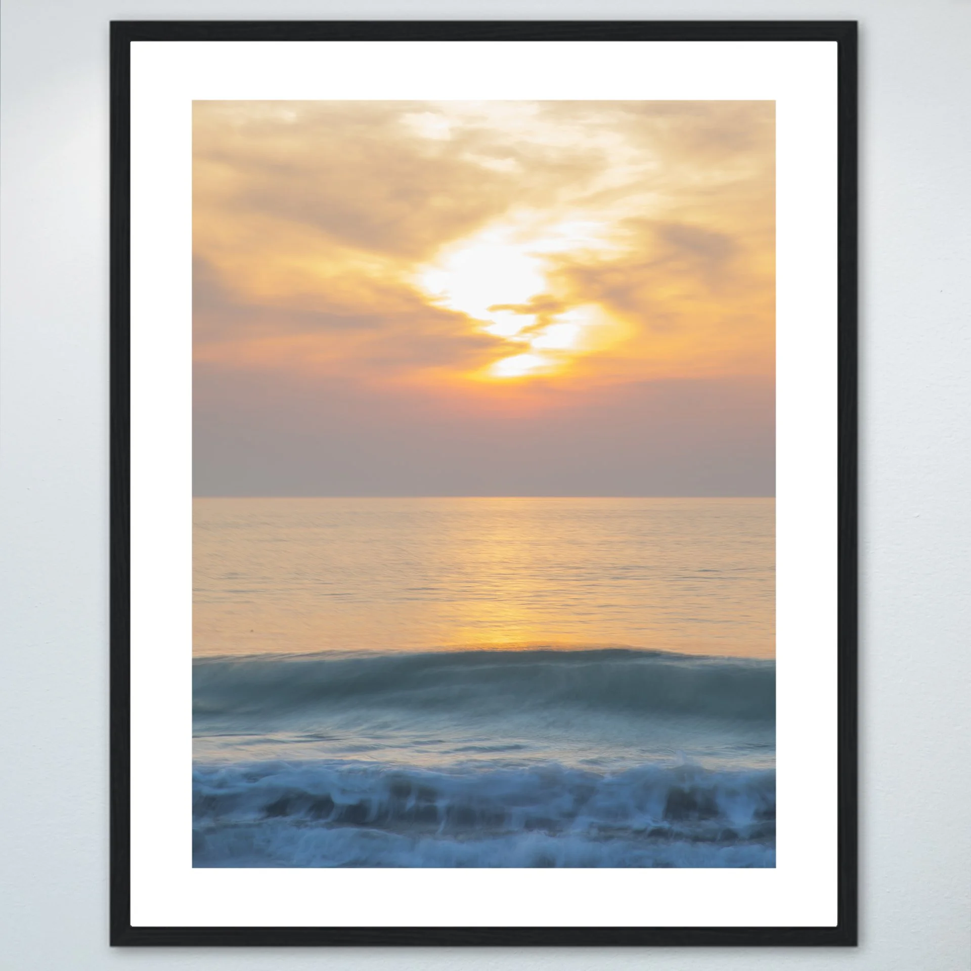 1:1 Slow Shutter Sunrise Wavebreak- Wood w: Border.jpg