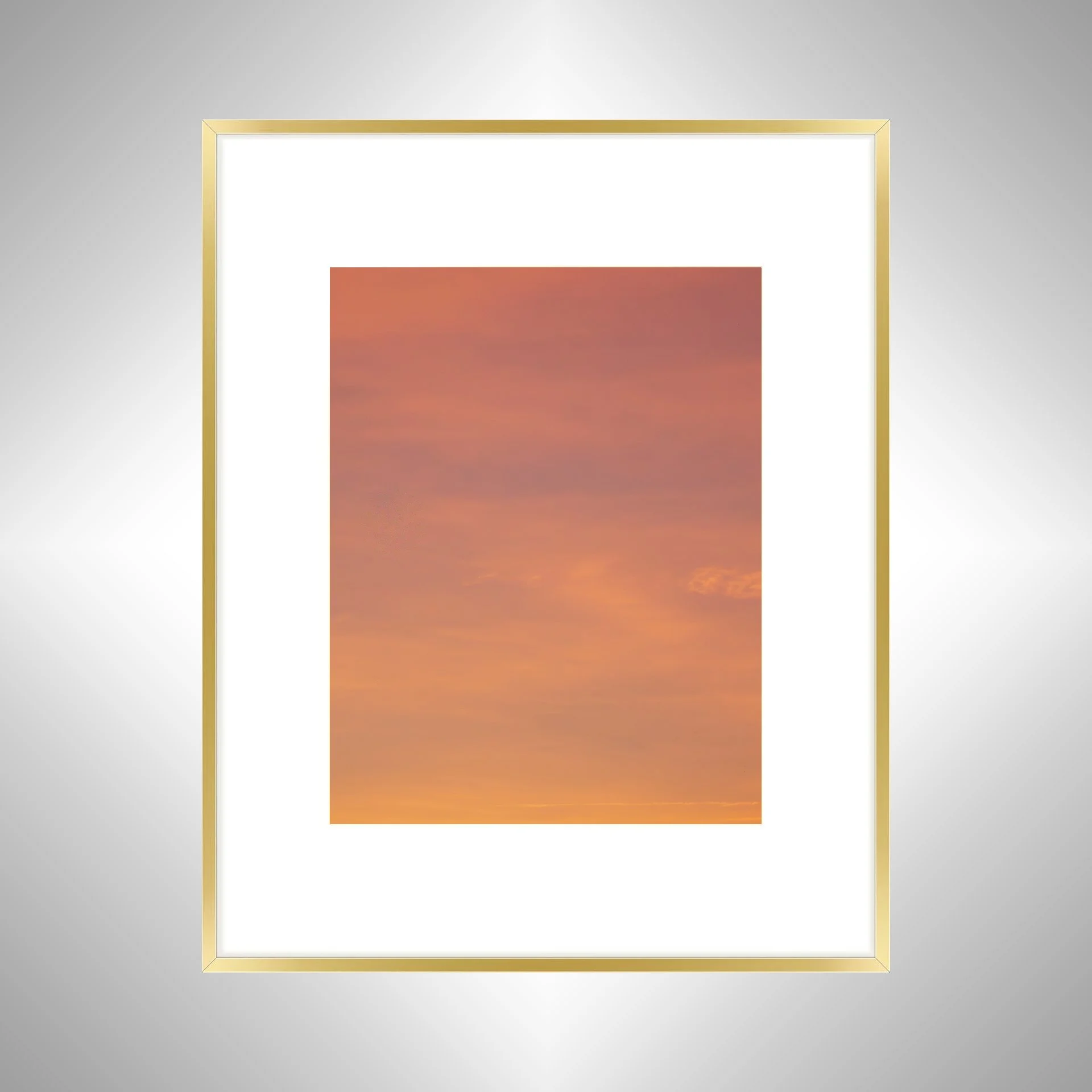 1:1 Sky at Sunrise in OBX- Gold w: Border.jpg