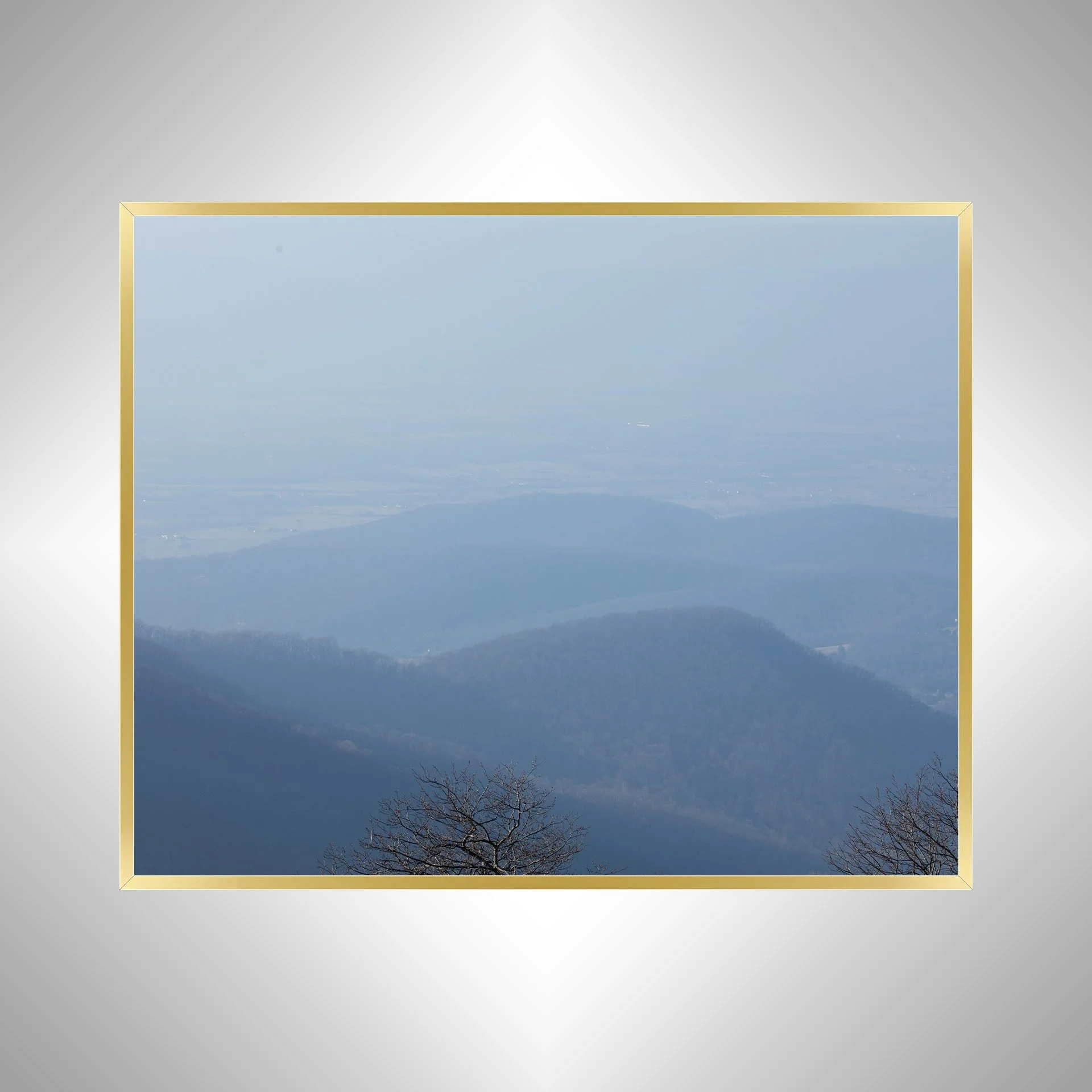 1:1 Rolling Hill Landscape at the Shenandoah National Park- Gold.jpg