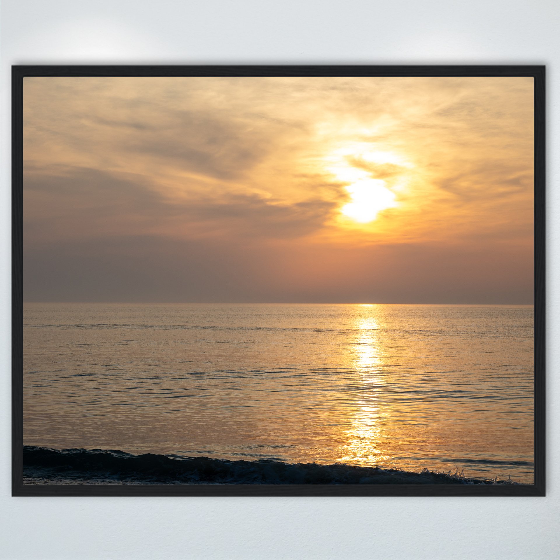 1:10 Duck, NC Sunrise- Wood.jpg