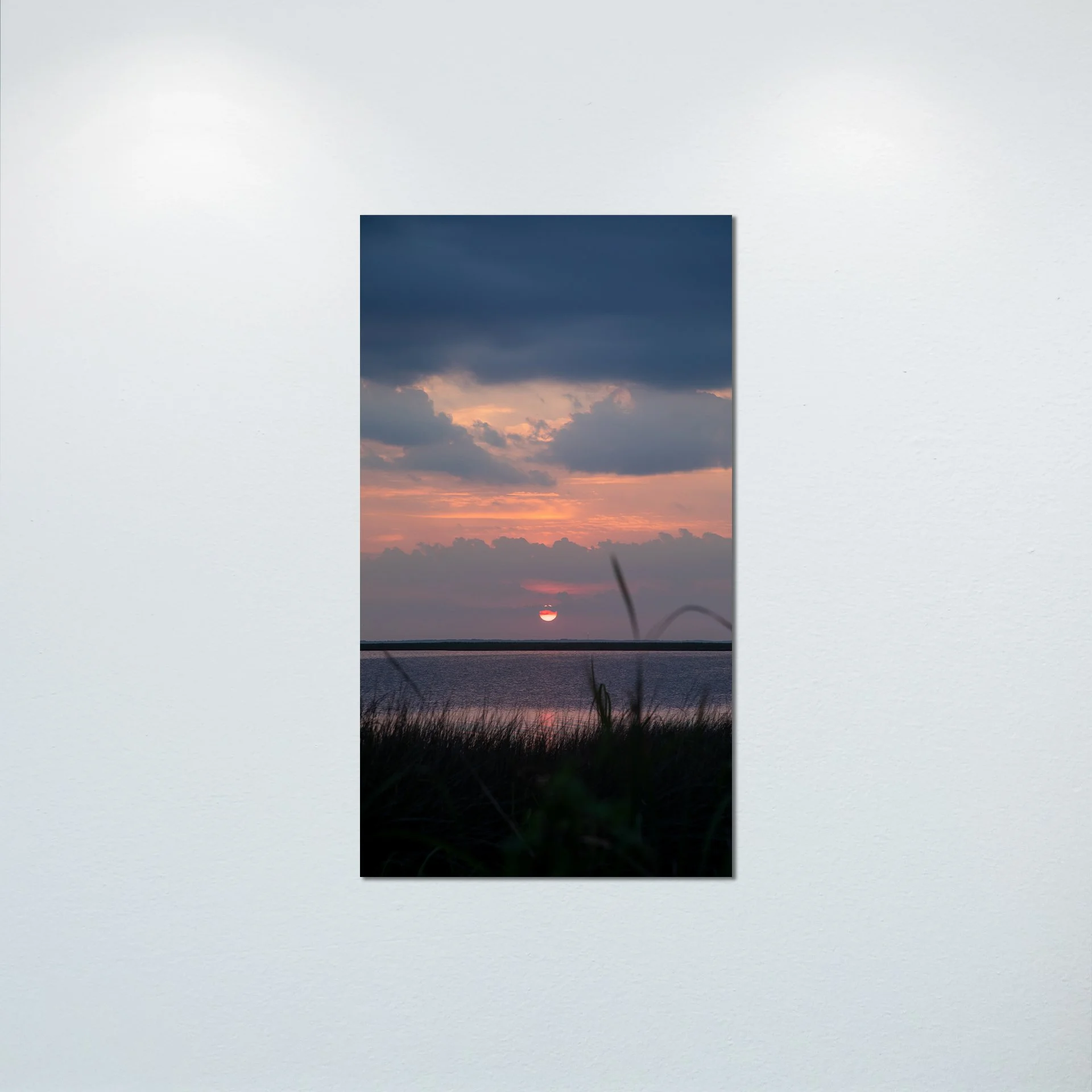 1:10 Sunset on the Sound (Portrait)- Poster & Canvas.jpg