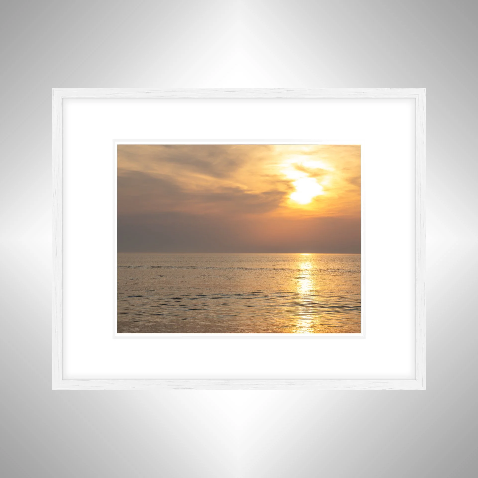1:10 Duck, NC Sunrise- White w: Border.jpg