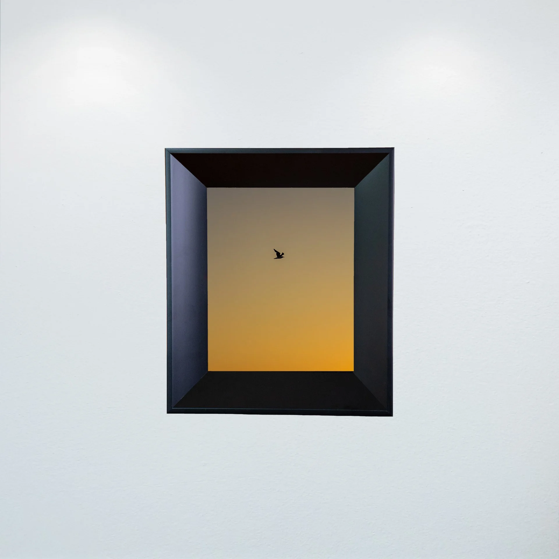 1:1 Seagull Silhouette Soaring South with Orange Gradient- Mini.jpg