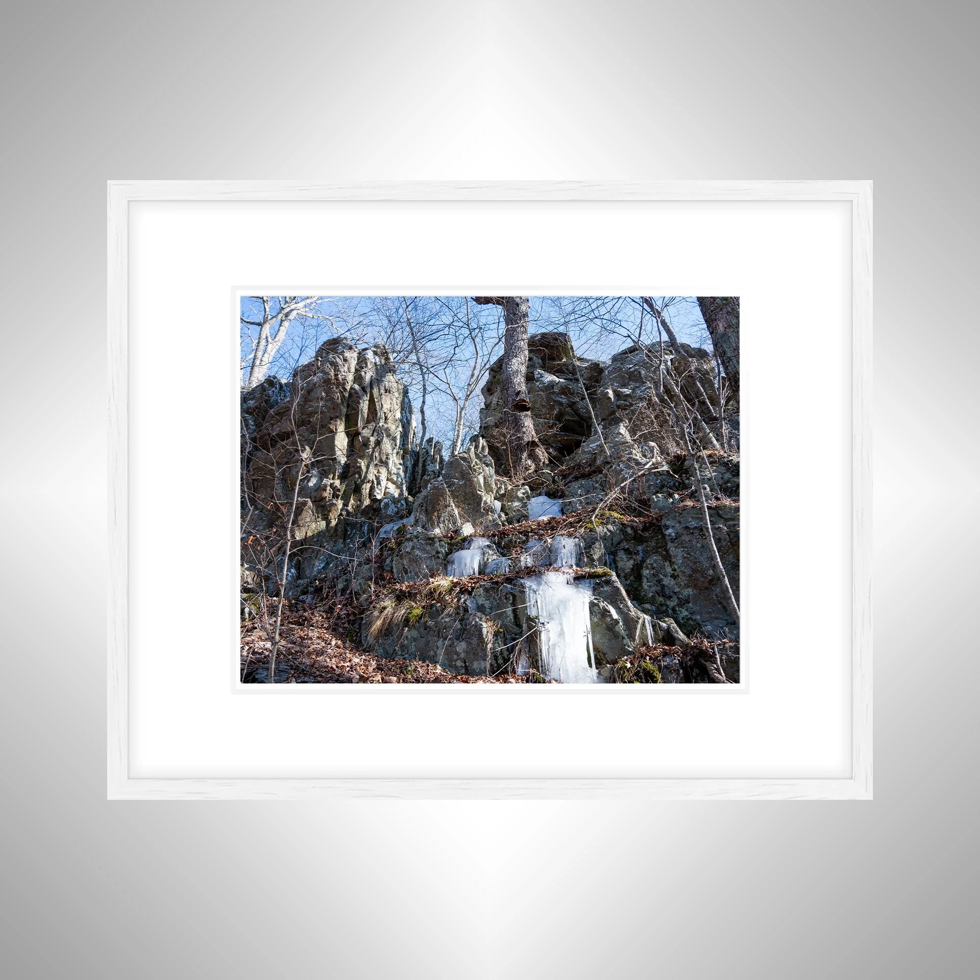 1:1 Icicles on Shenandoah Rocks- White Wood w: Border.jpg