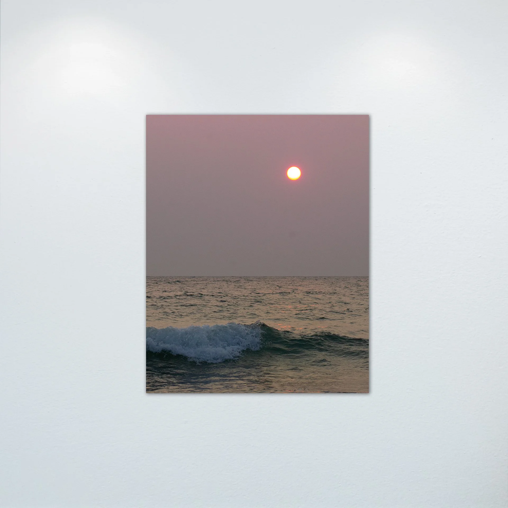 l1:10 Wavebreaking at Sunrise in Kitty Hawk- Poster & Canvaws.jpg