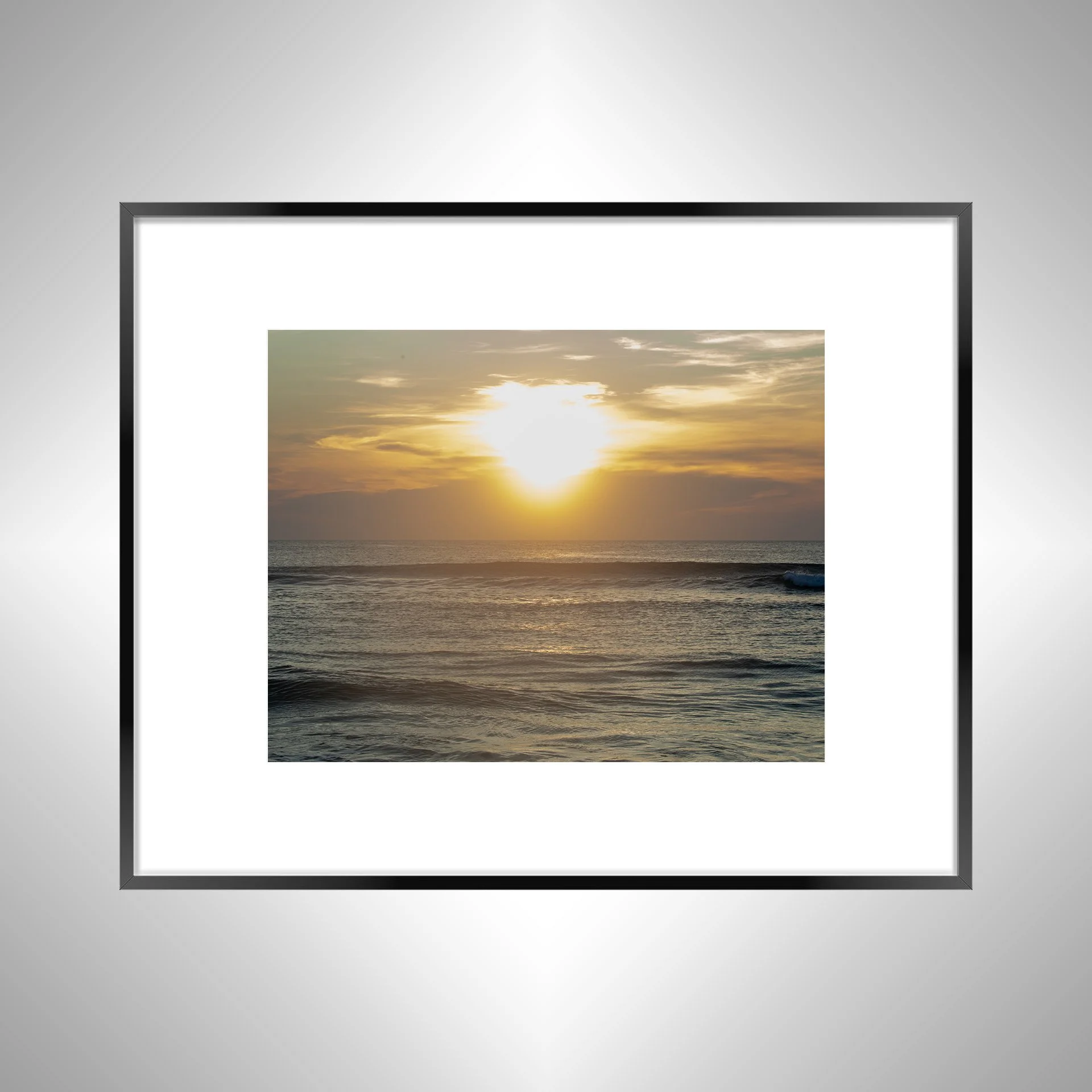 1:1 Waves at Sunrise- Black w: Border.jpg