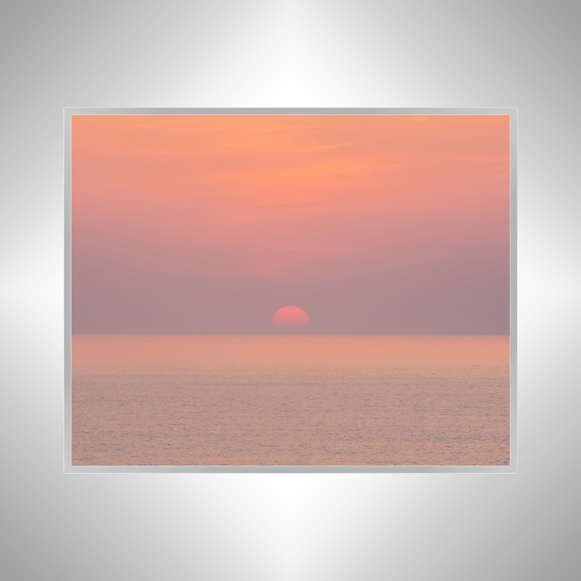 1:1 Hazy Sunrise (Landscape)- Silver Metal.jpg