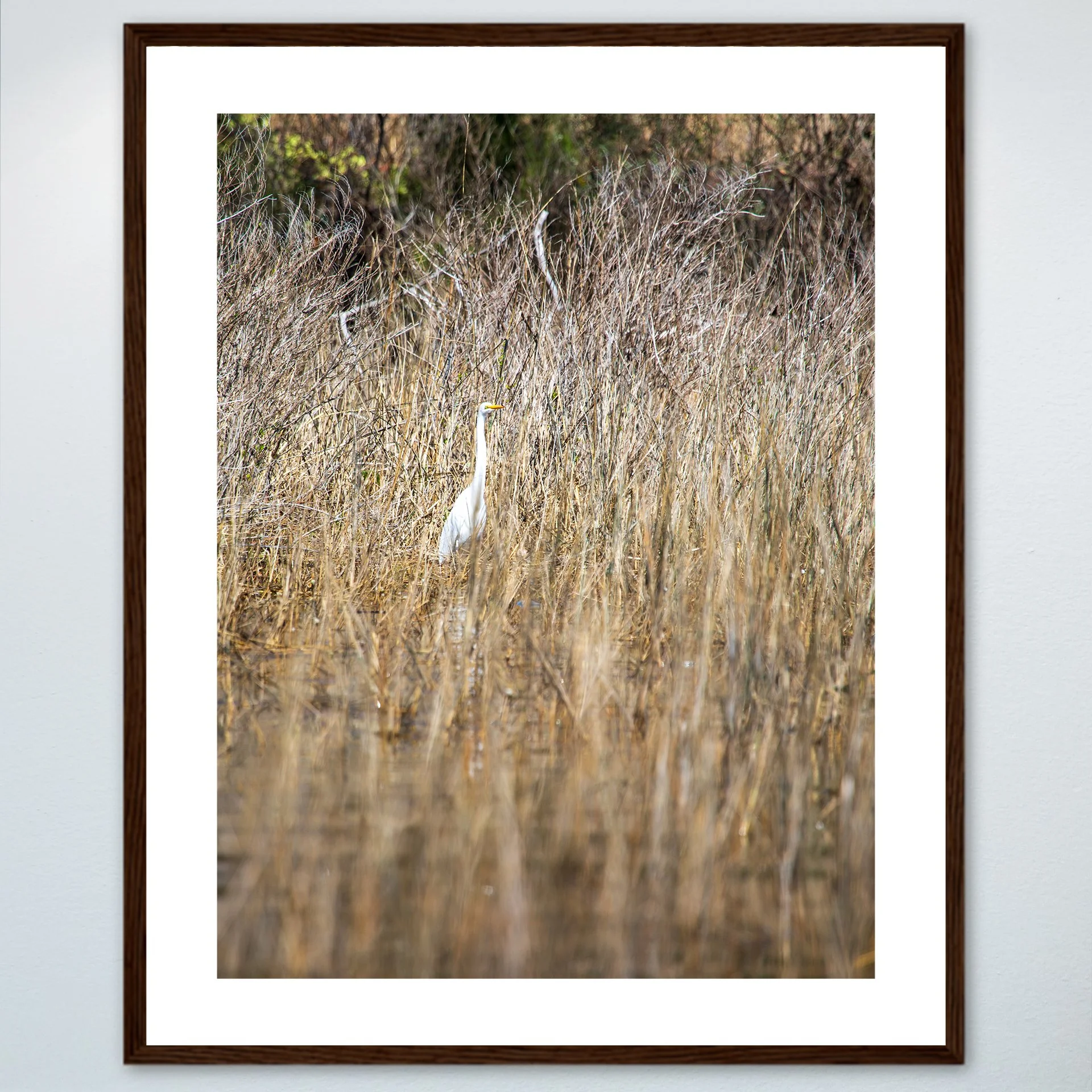 1:1 Wading Egret- Wood w: Border.jpg