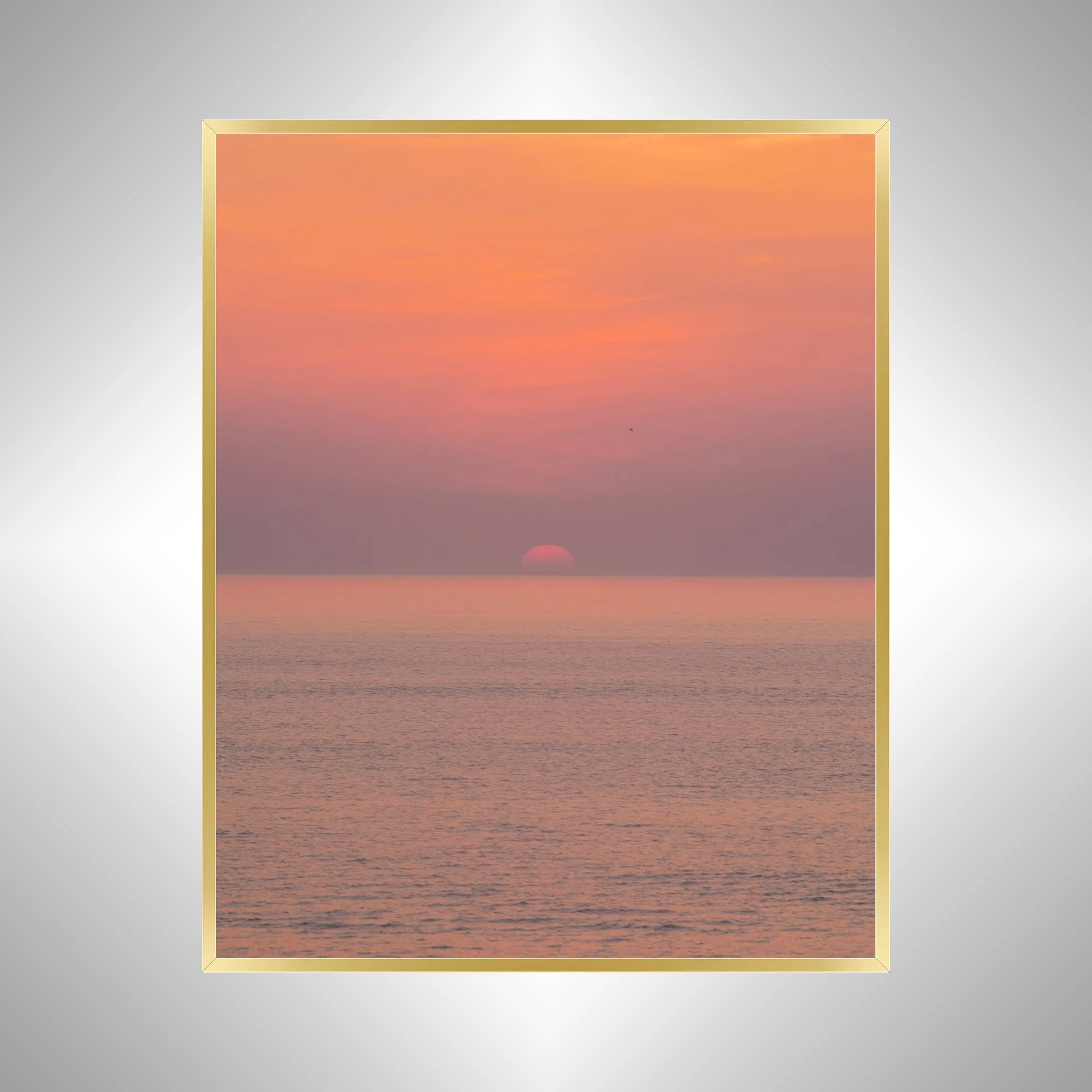 1:1 Hazy Sunrise (Portrait)- Gold Metal.jpg
