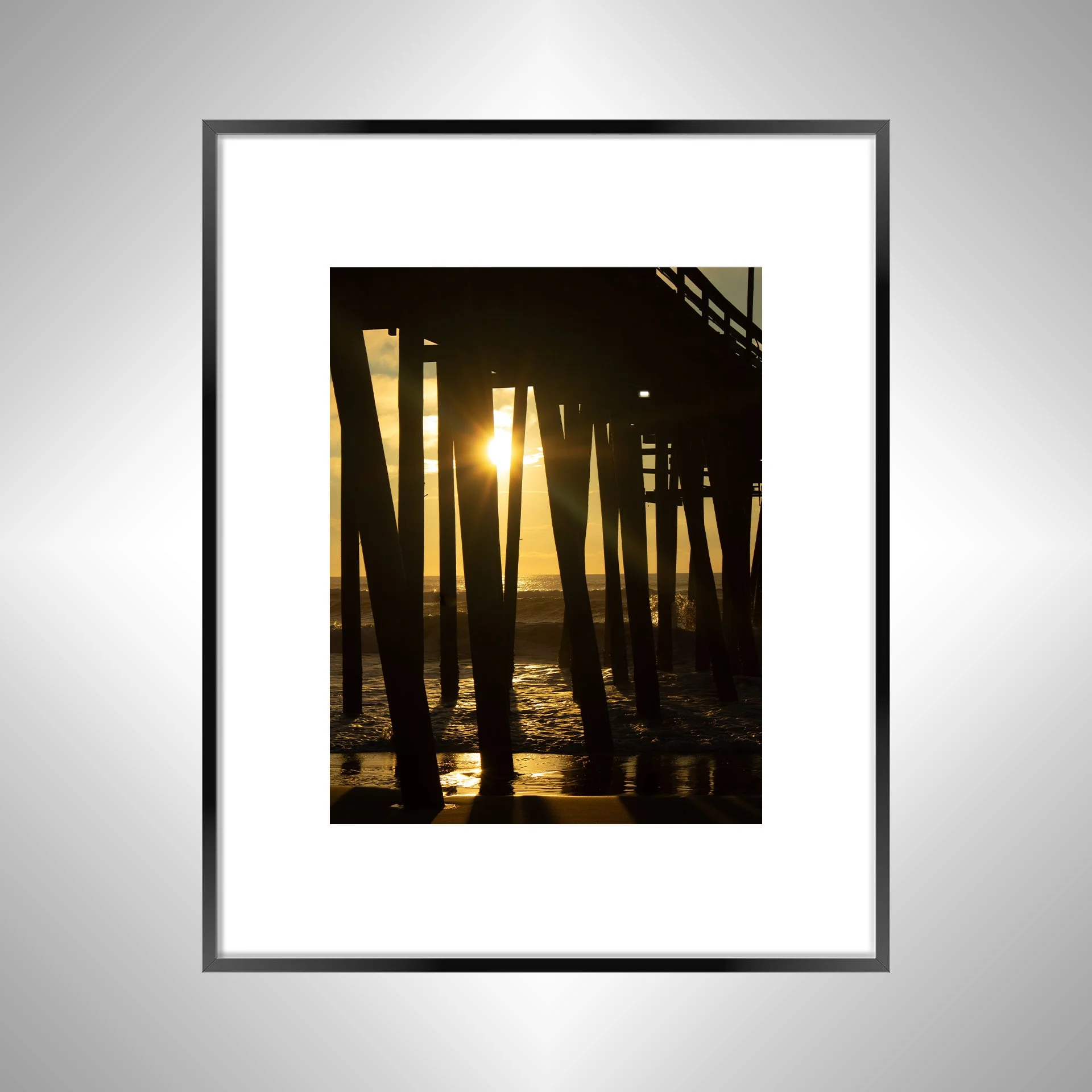 1:10 Rodanthe Pier Sunrise Flare- Black w: Border.jpg