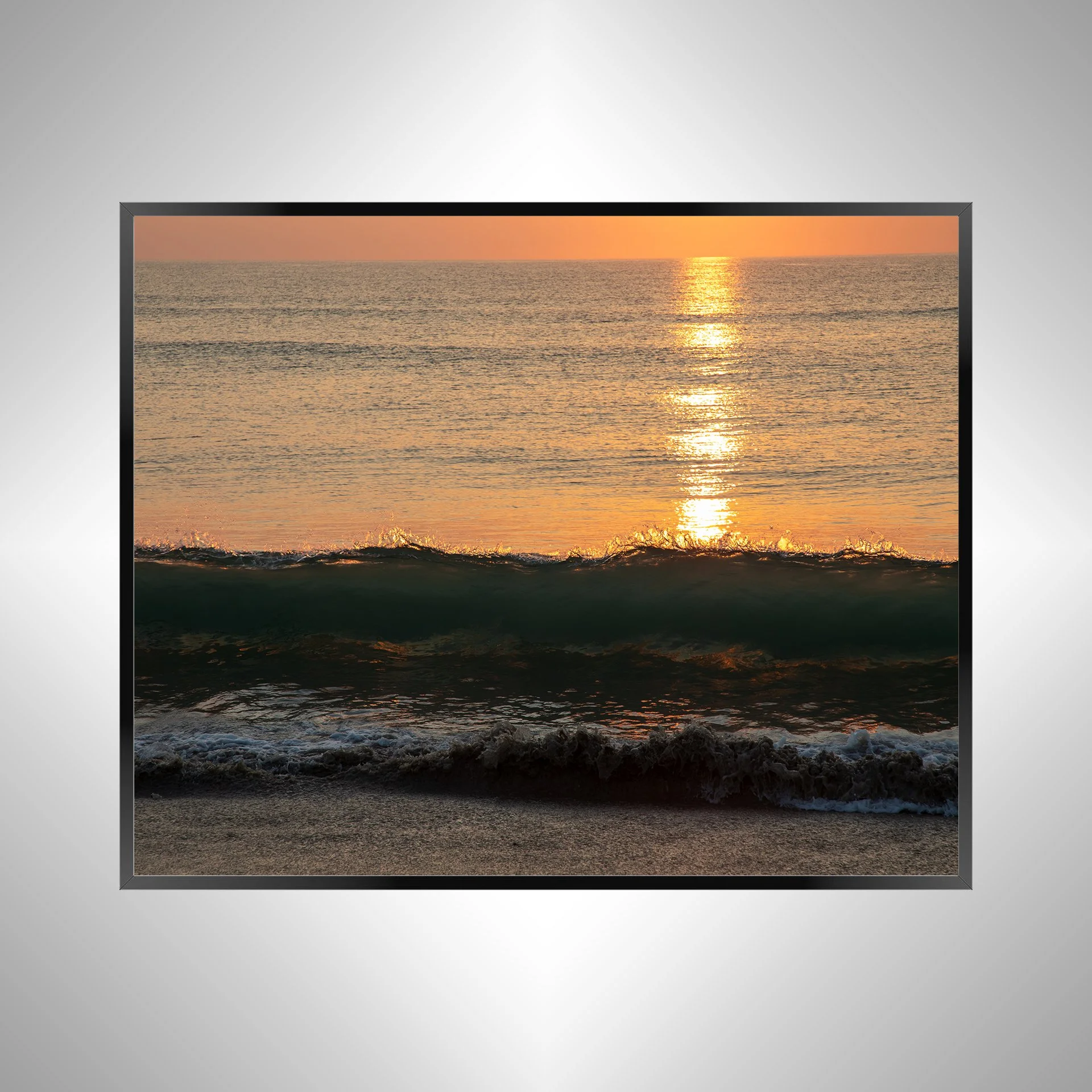 1/10 Glass Wavebreak at Sunset